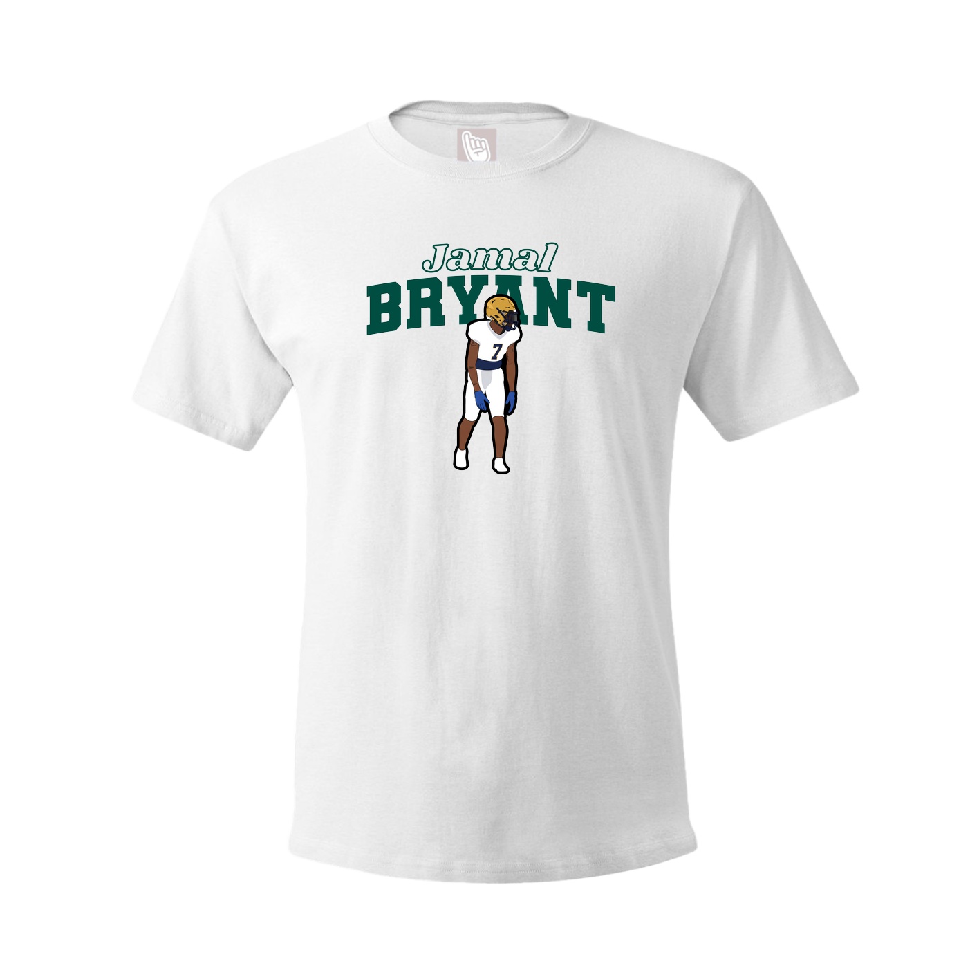 Tee — Name Arch in White