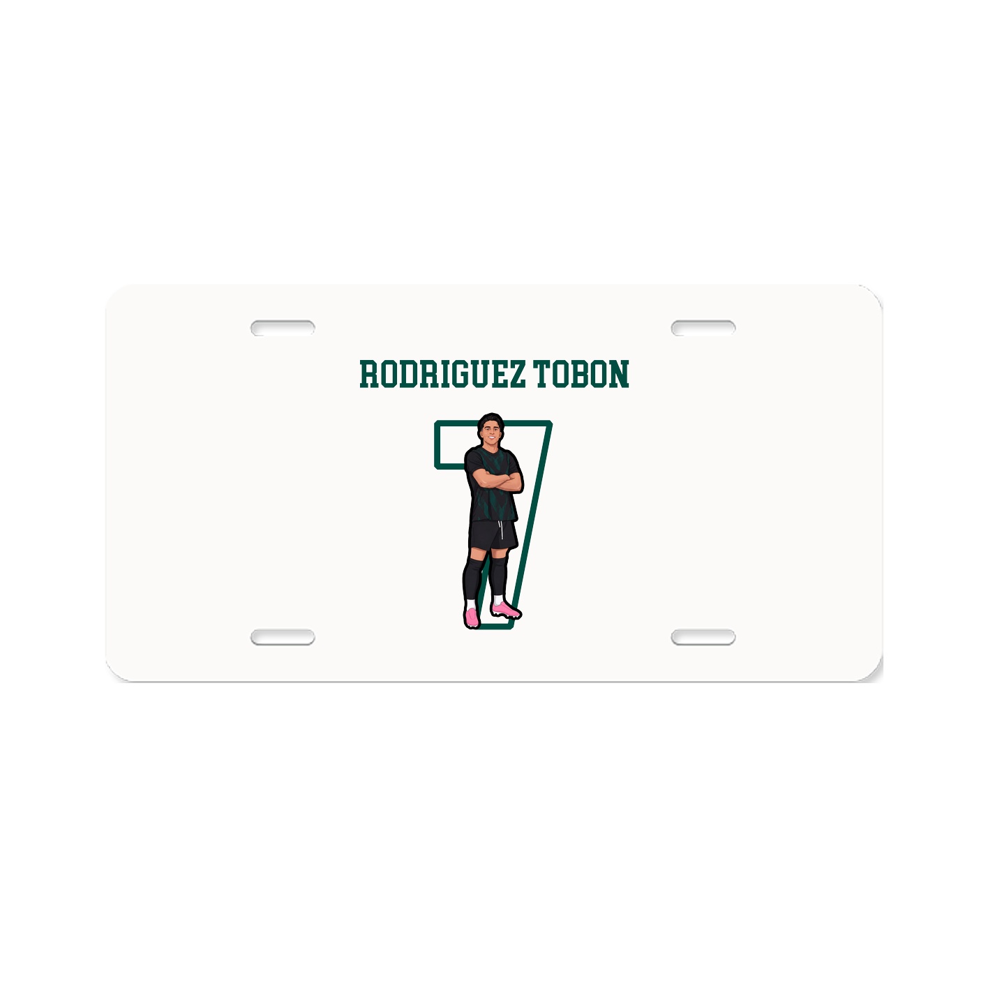 License Plate — Shirsey in Classic