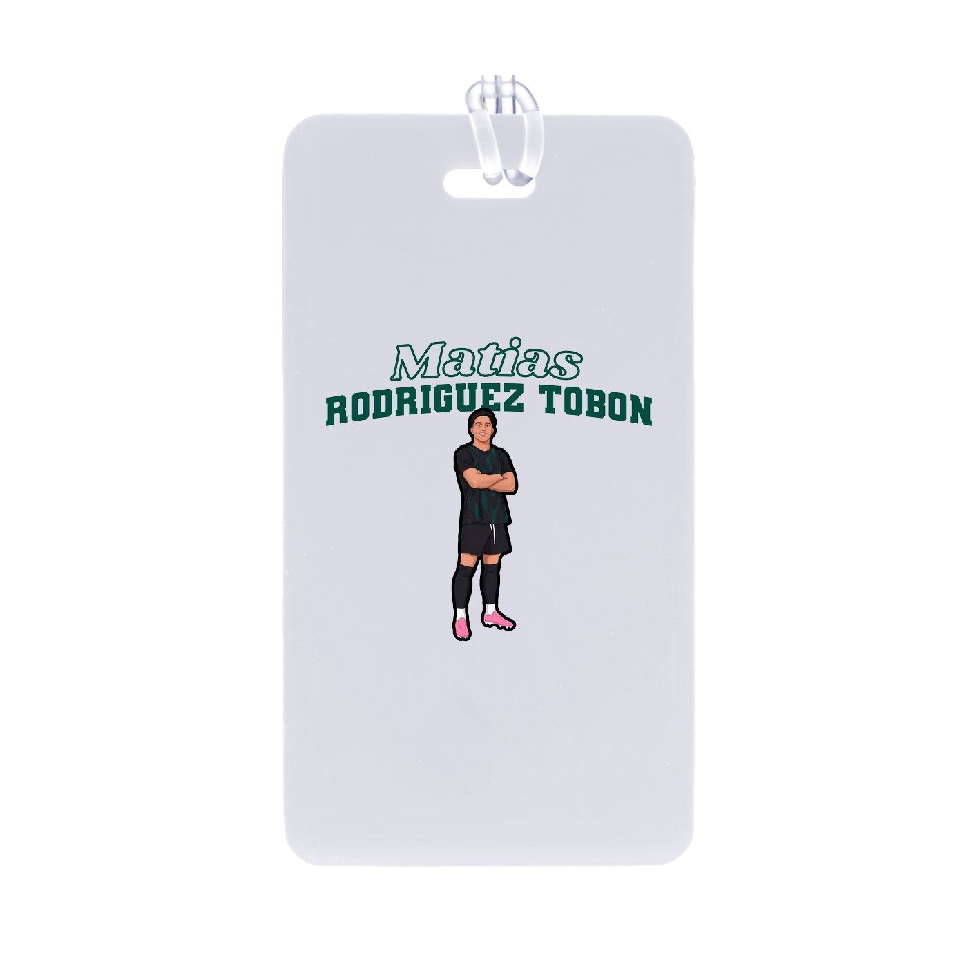 Bag Tag — Name Arch in Classic