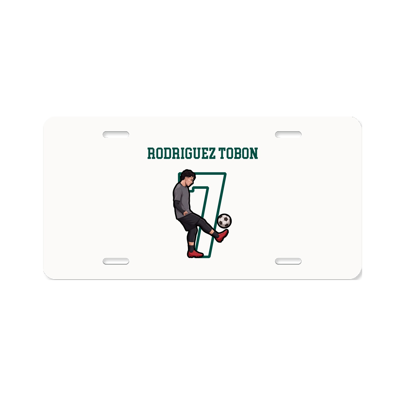License Plate — Shirsey in Classic