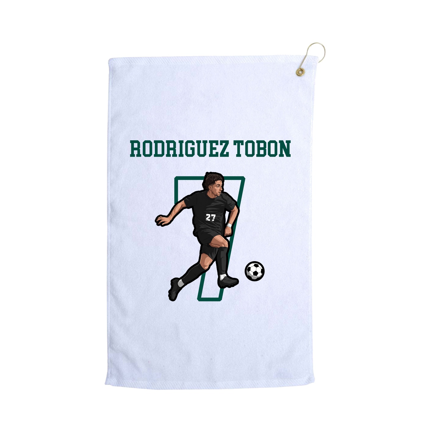 Golf Towel — Shirsey in White