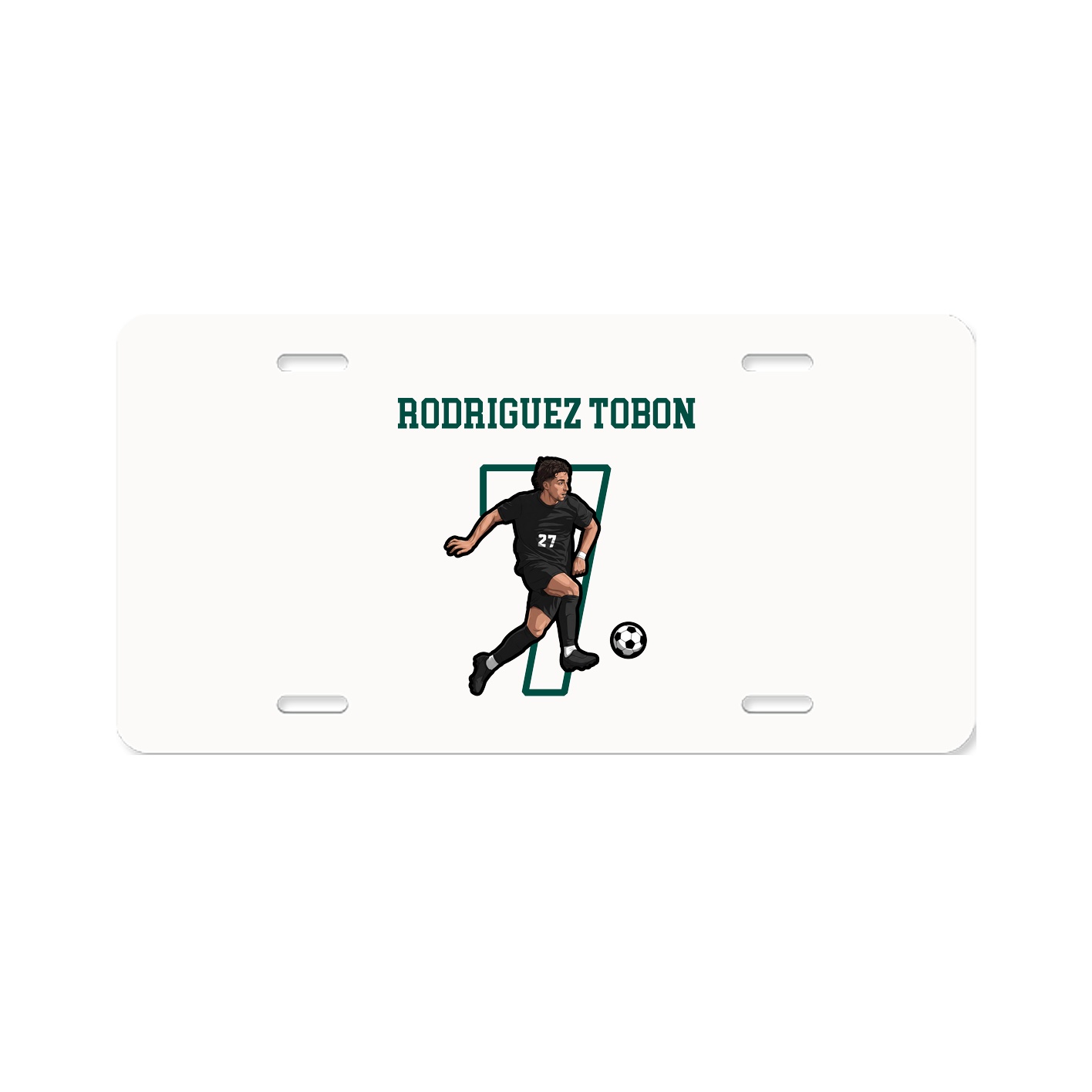 License Plate — Shirsey in Classic