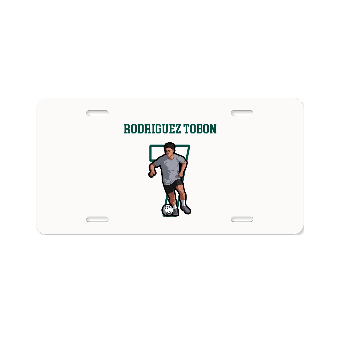 License Plate — Shirsey in Classic