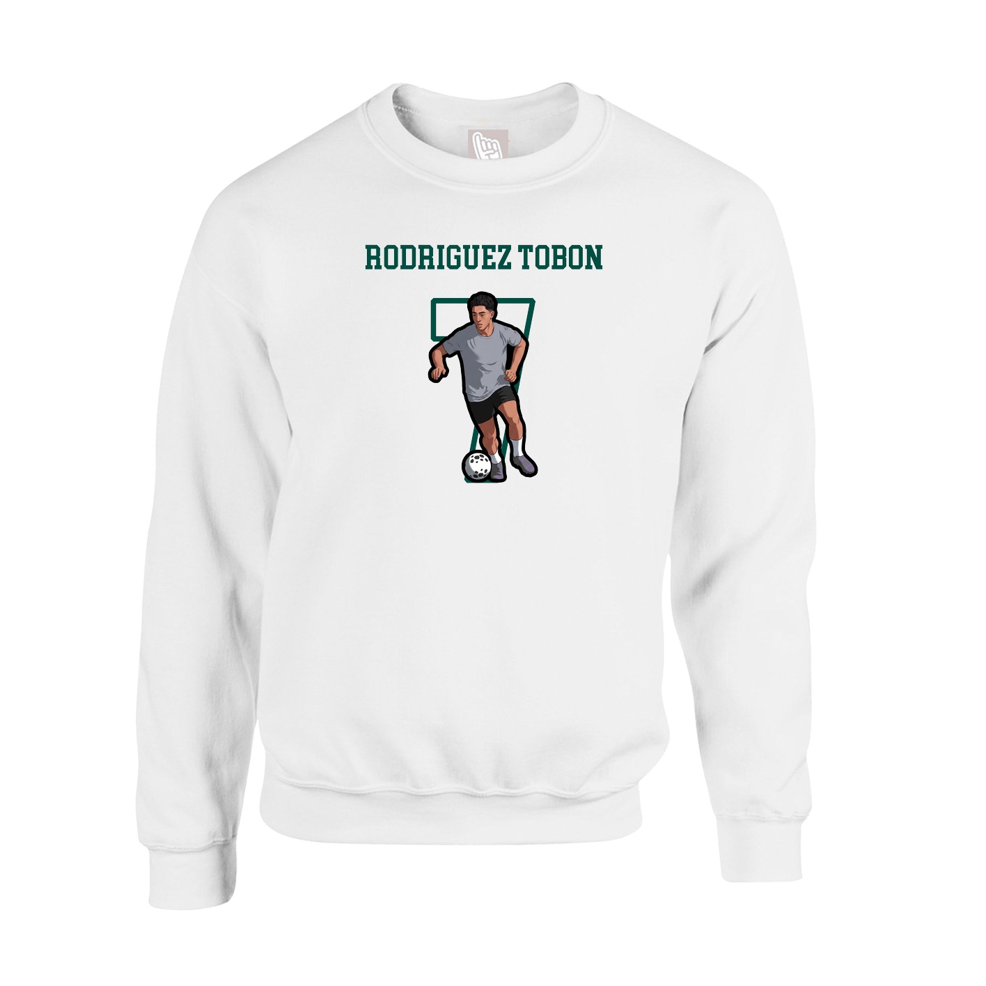 Fleece Crew — Shirsey in White
