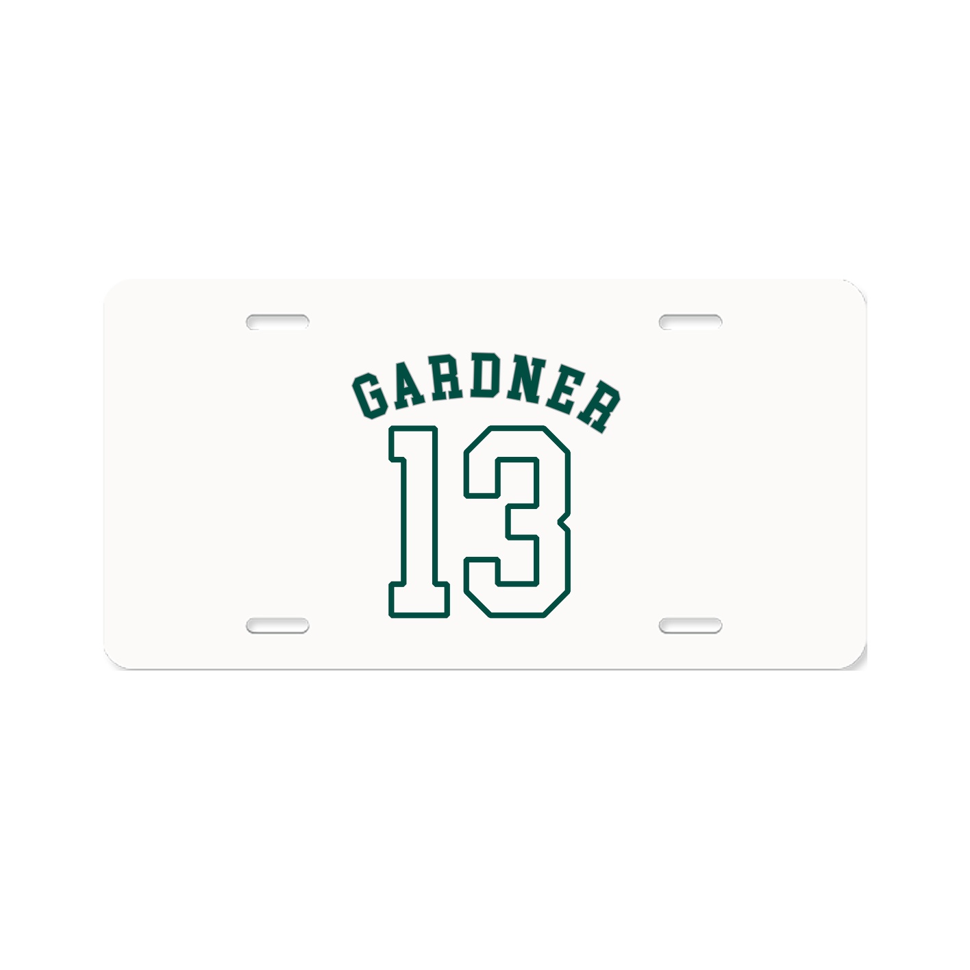 License Plate — Shirsey Arch in Classic
