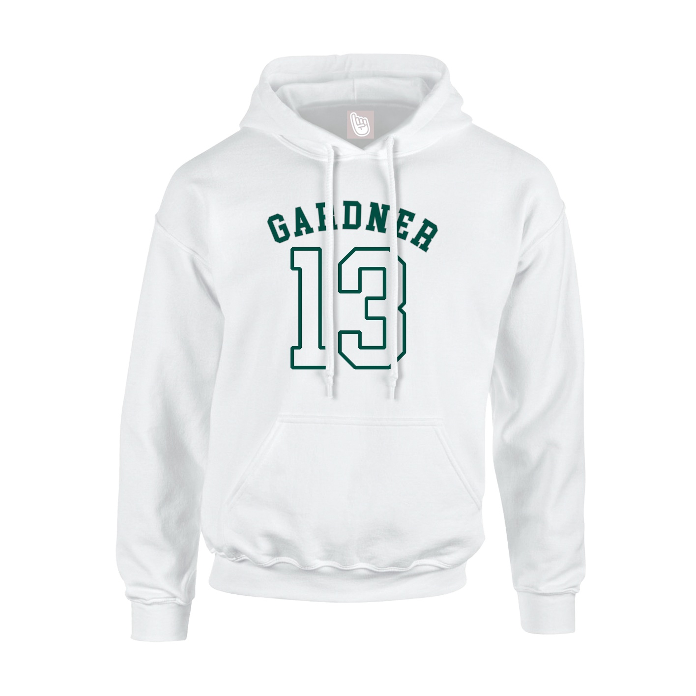 Hoodie — Shirsey Arch in White