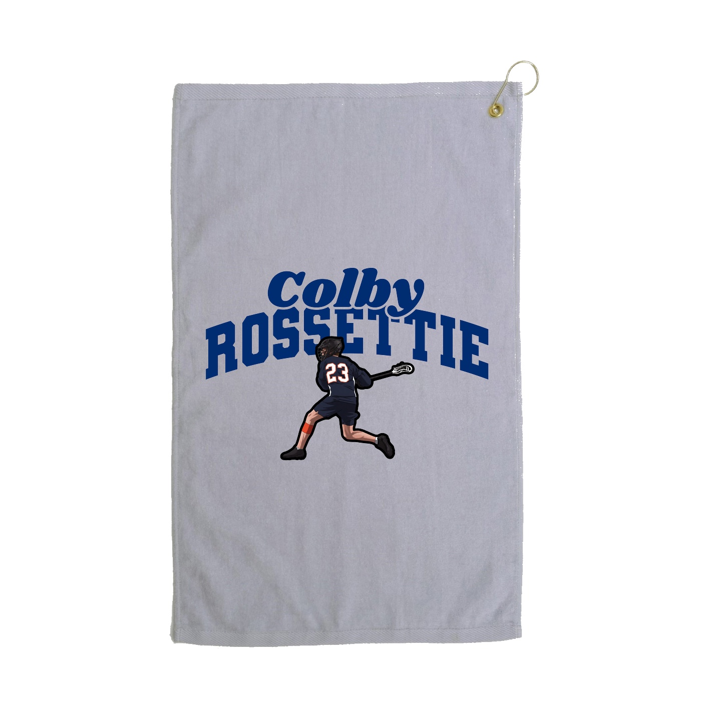 Golf Towel — Signature Arch in Grey