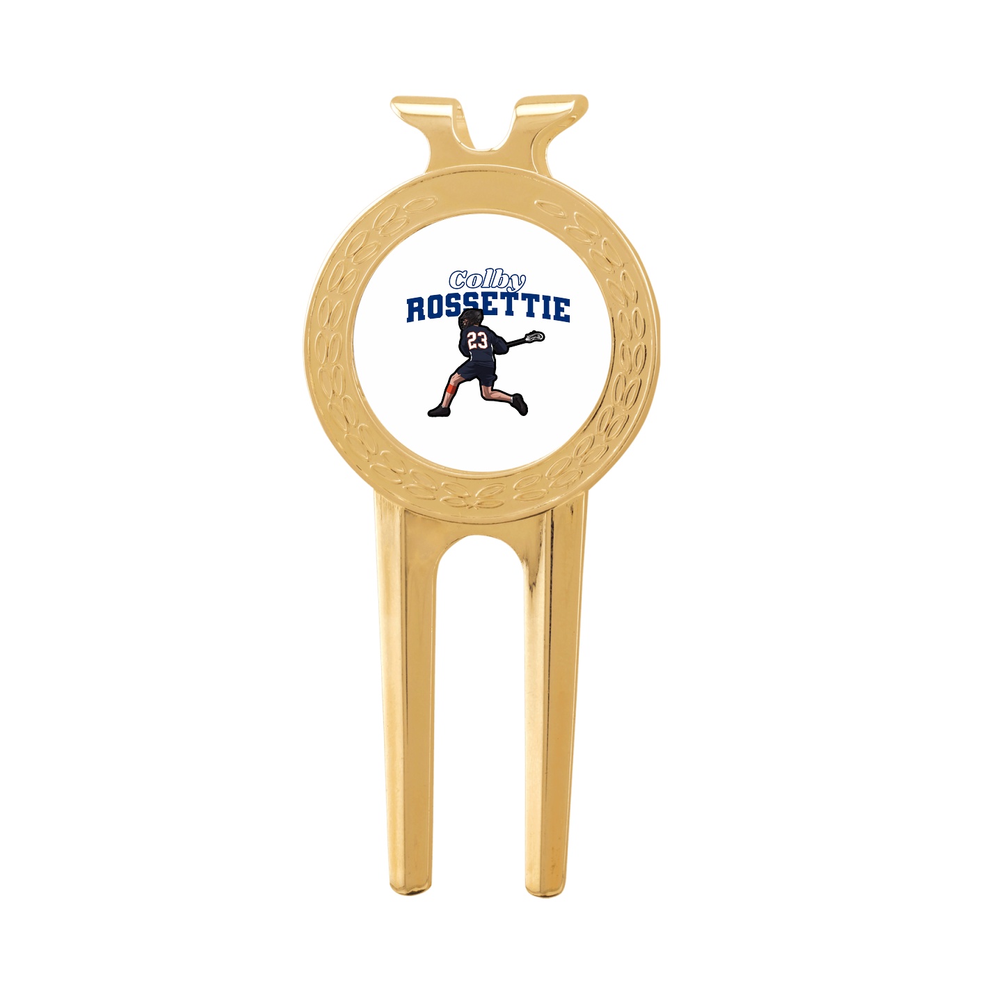 Divot Tool with Ball Marker — Name Arch in Classic