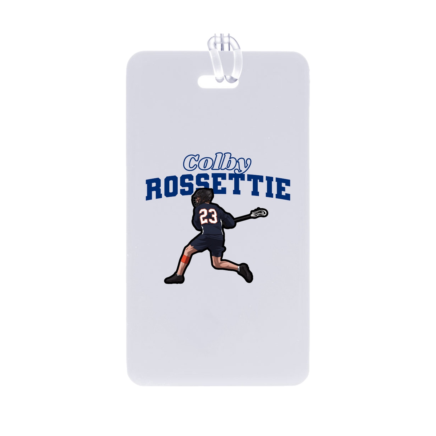 Bag Tag — Name Arch in Classic