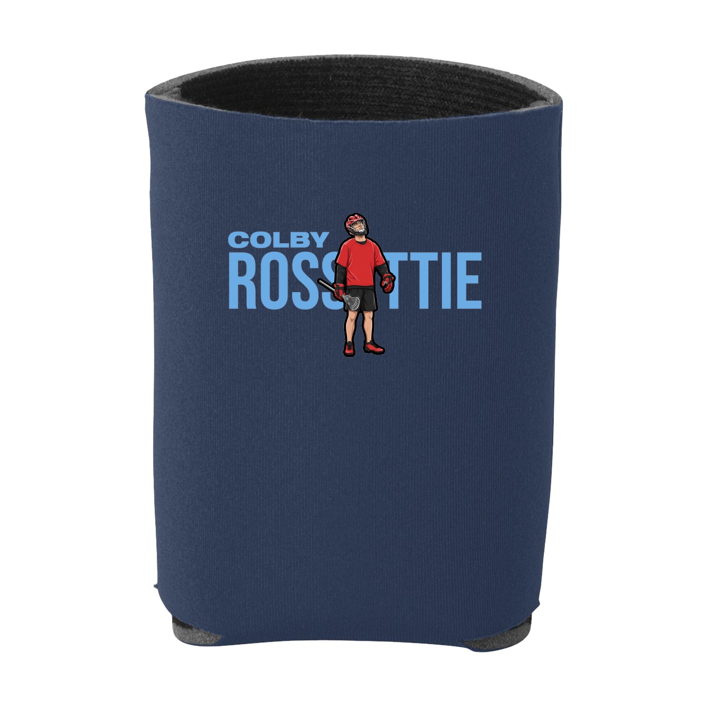Can Holder — Player Name in Navy