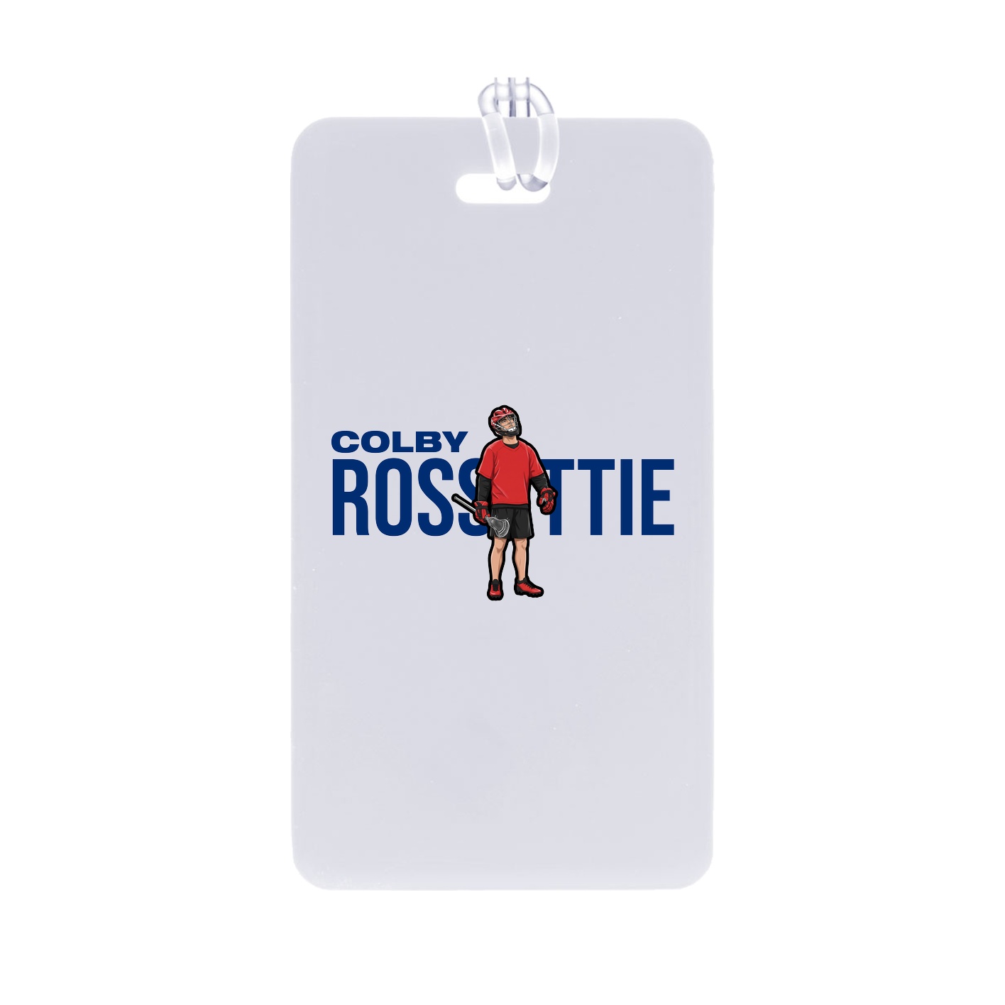 Bag Tag — Player Name in Classic