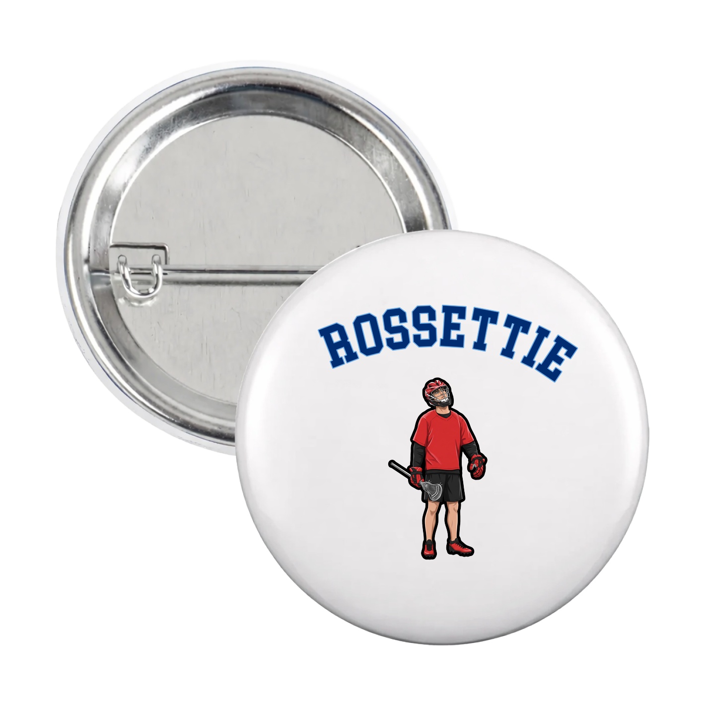 Game Day Button — Shirsey Arch in White