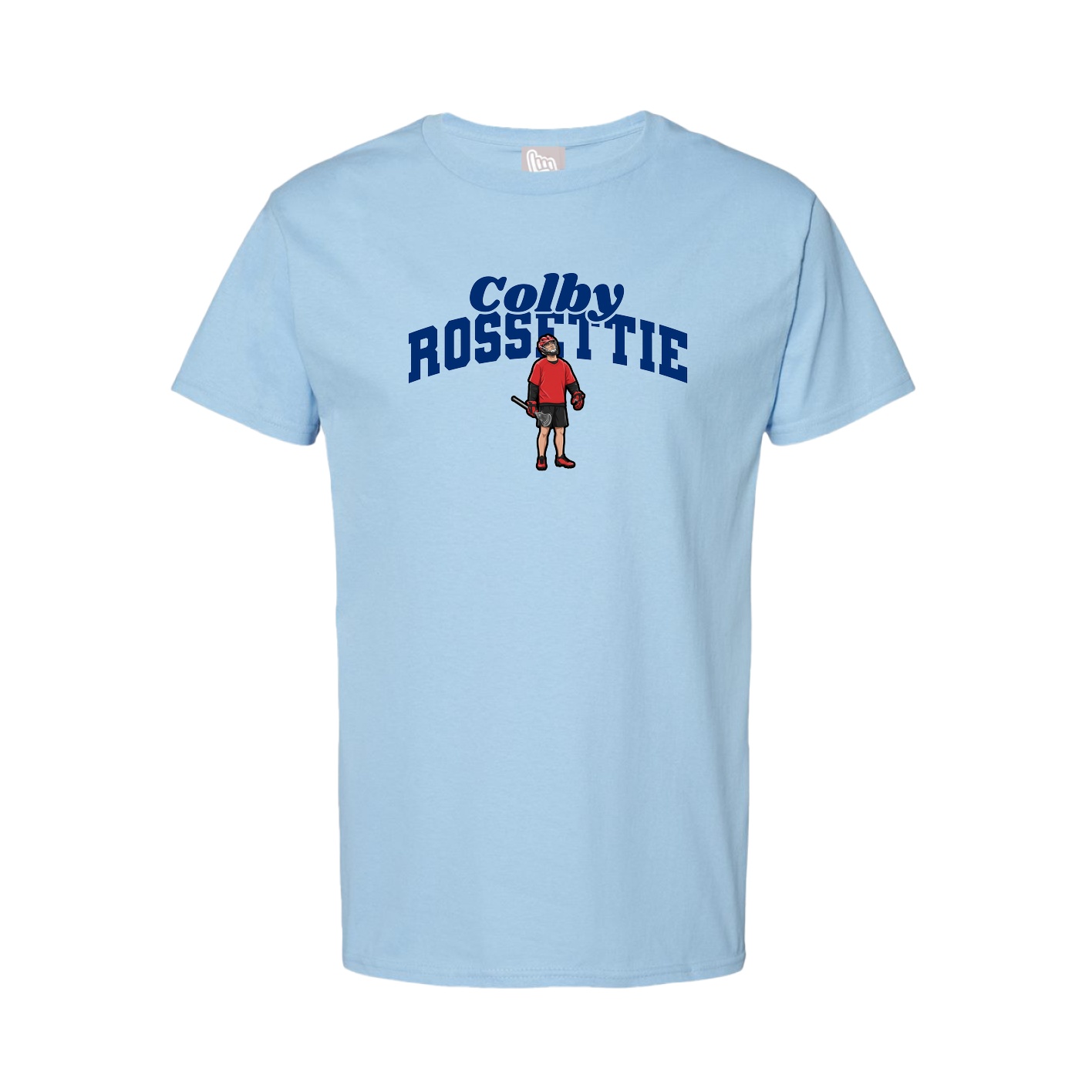 Tee — Signature Arch in Light Blue