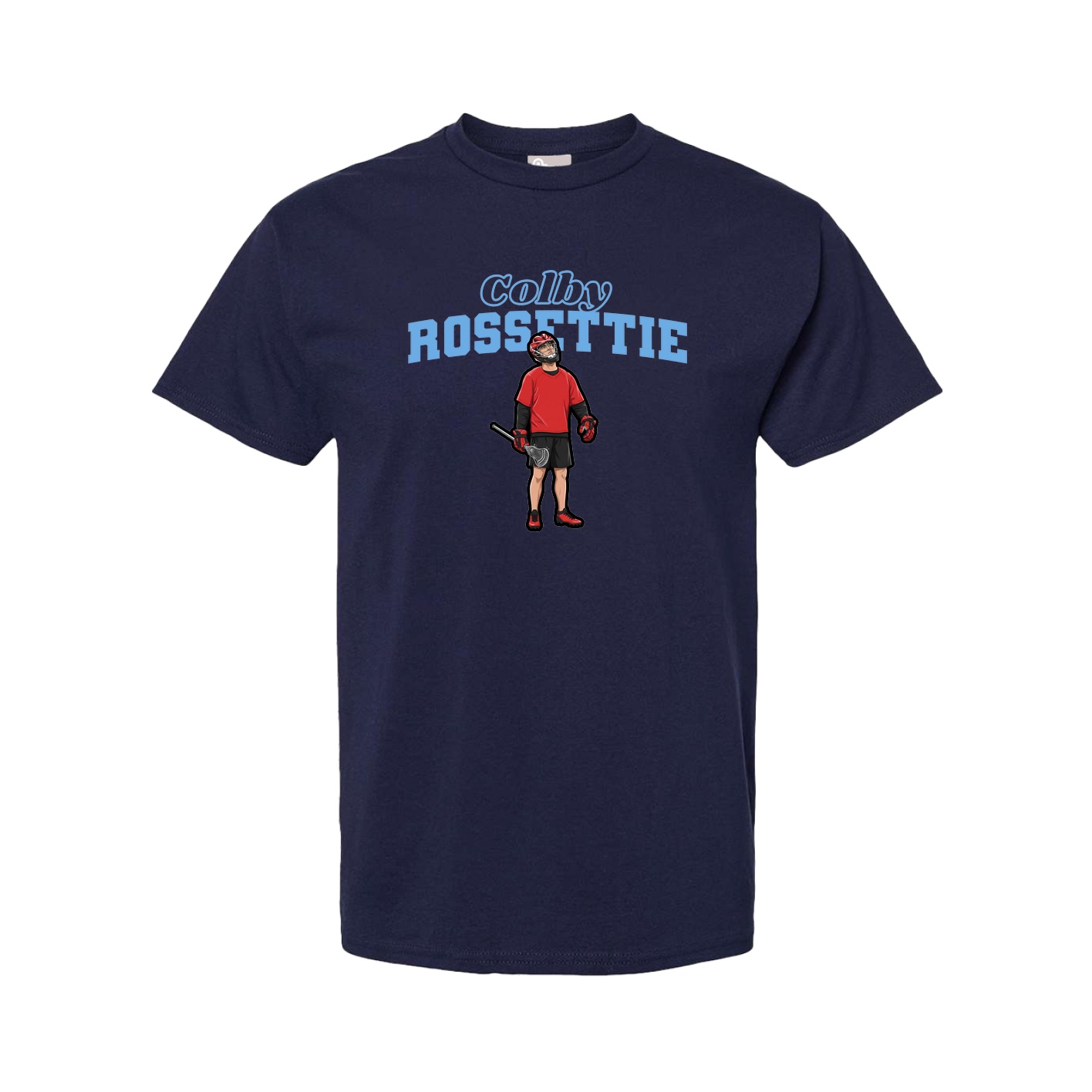 Tee — Name Arch in Navy