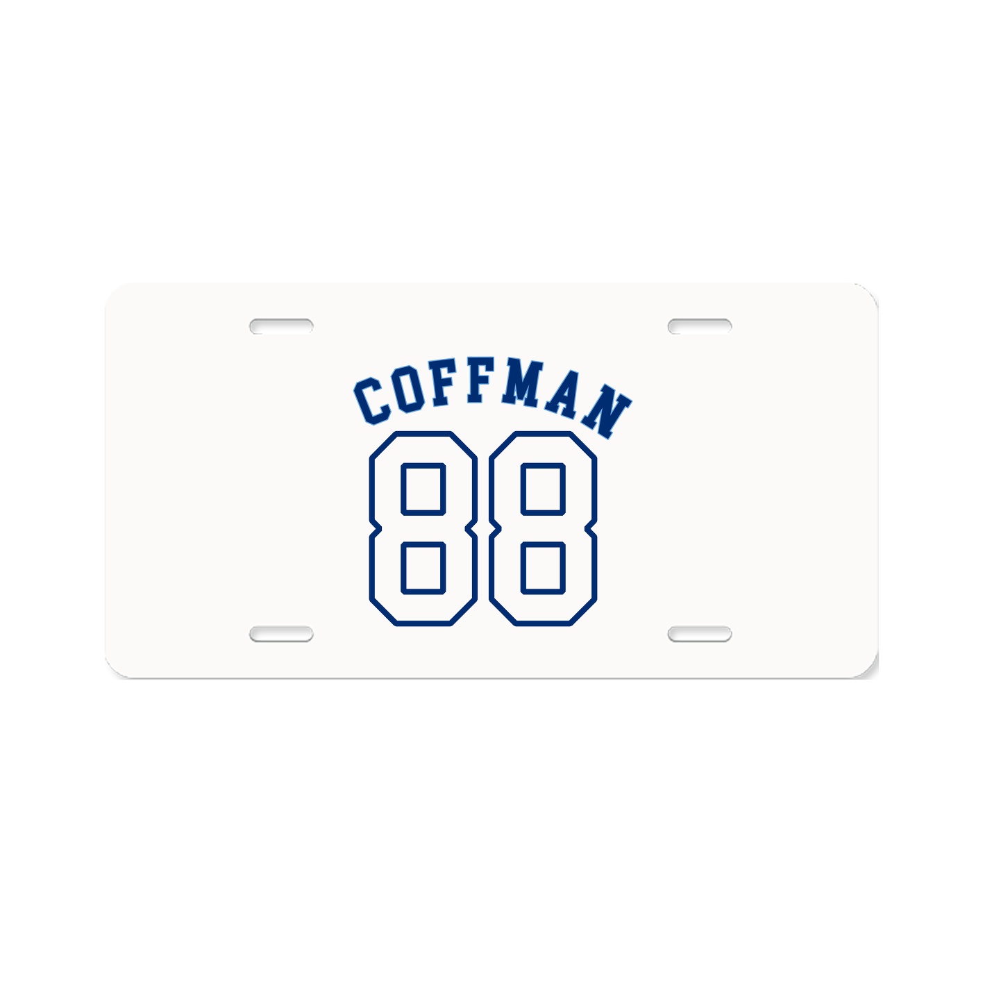 License Plate — Shirsey Arch in Classic