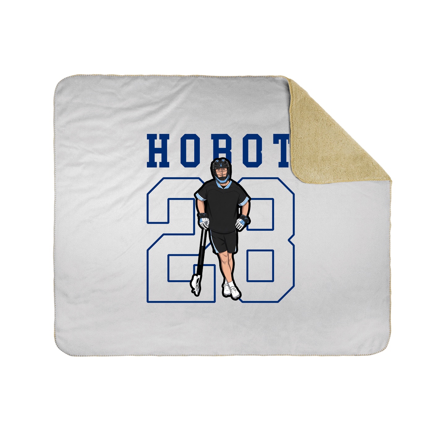 50x60 Sherpa Lined Throw Blanket