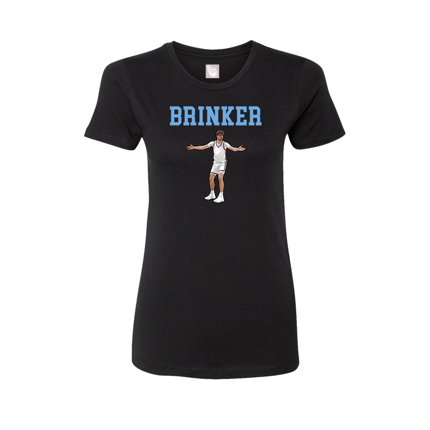 Fitted Women's Tee — Shirsey in Black