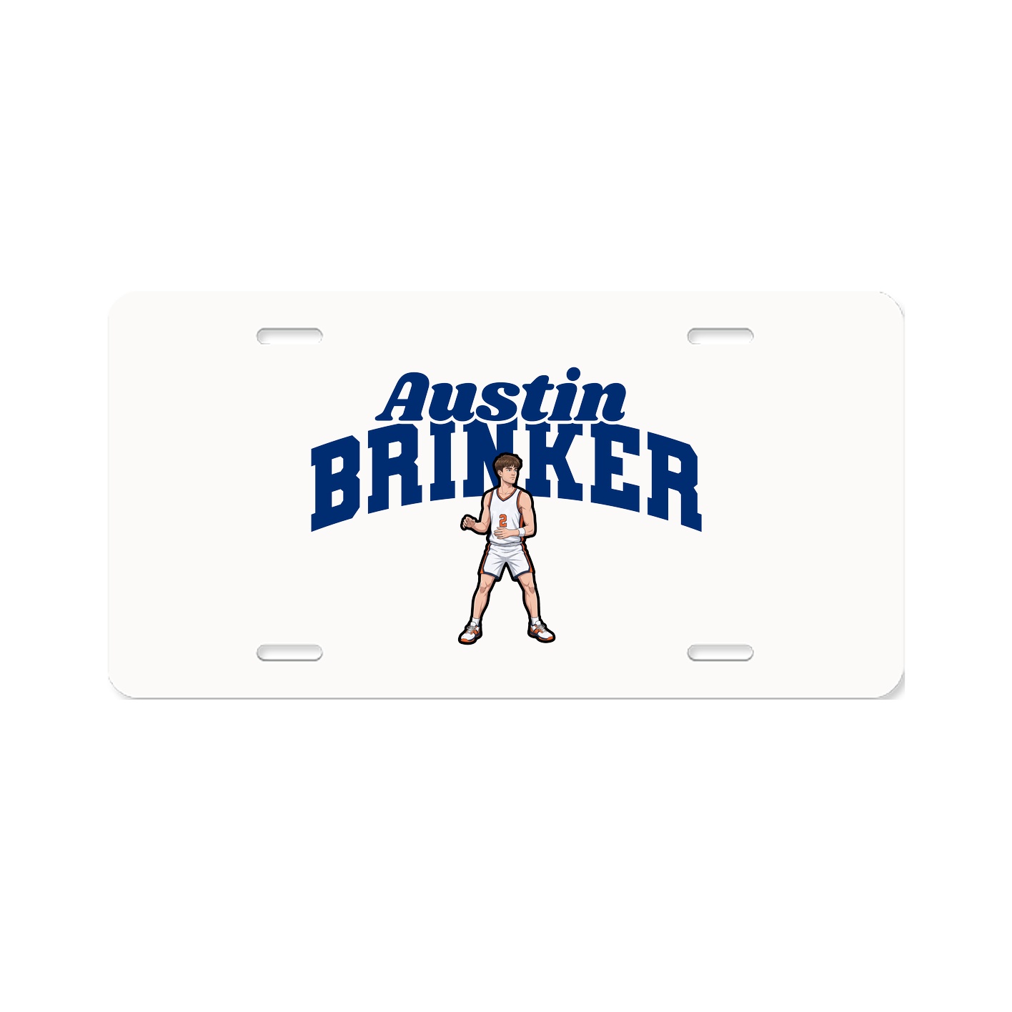 License Plate — Signature Arch in Classic