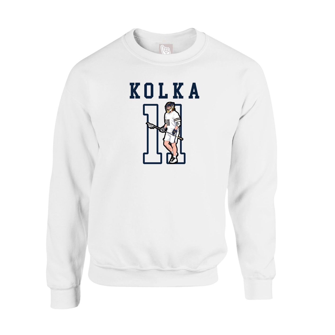 Fleece Crew — Shirsey in White