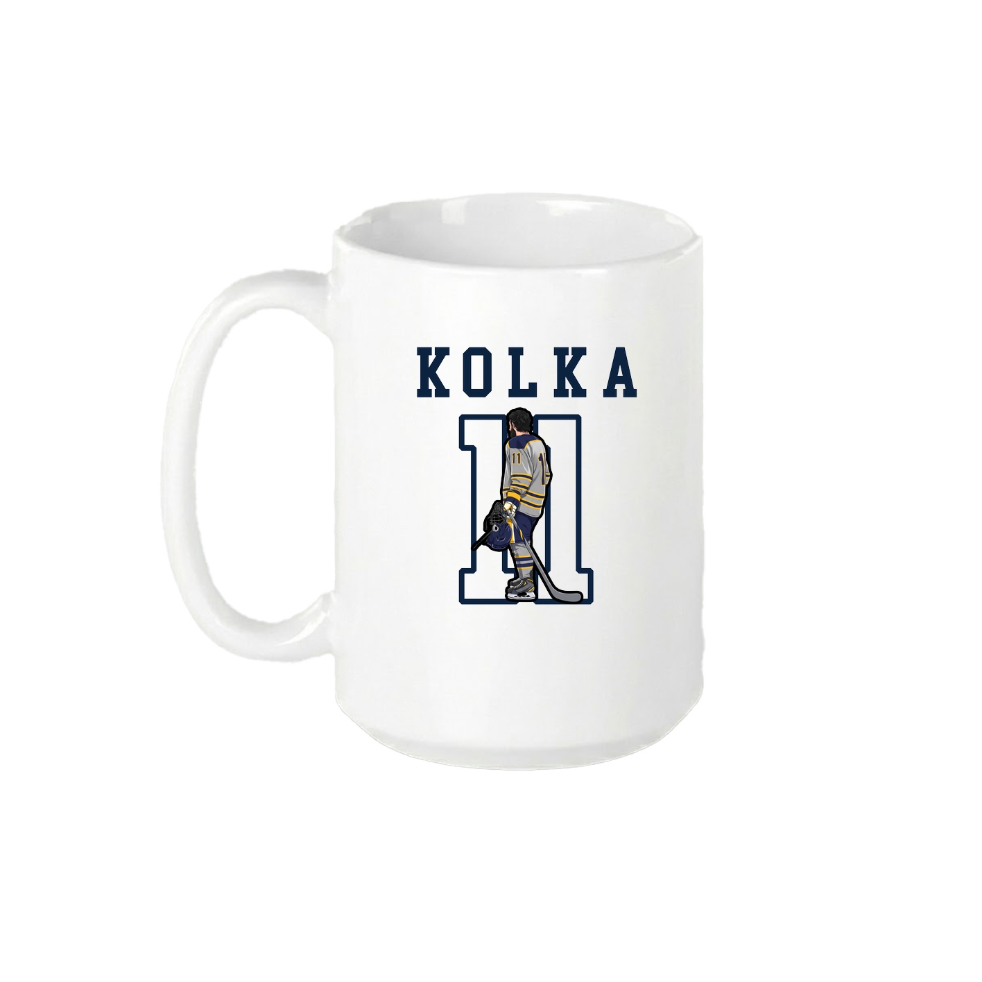 15oz Coffee Mug — Shirsey in White