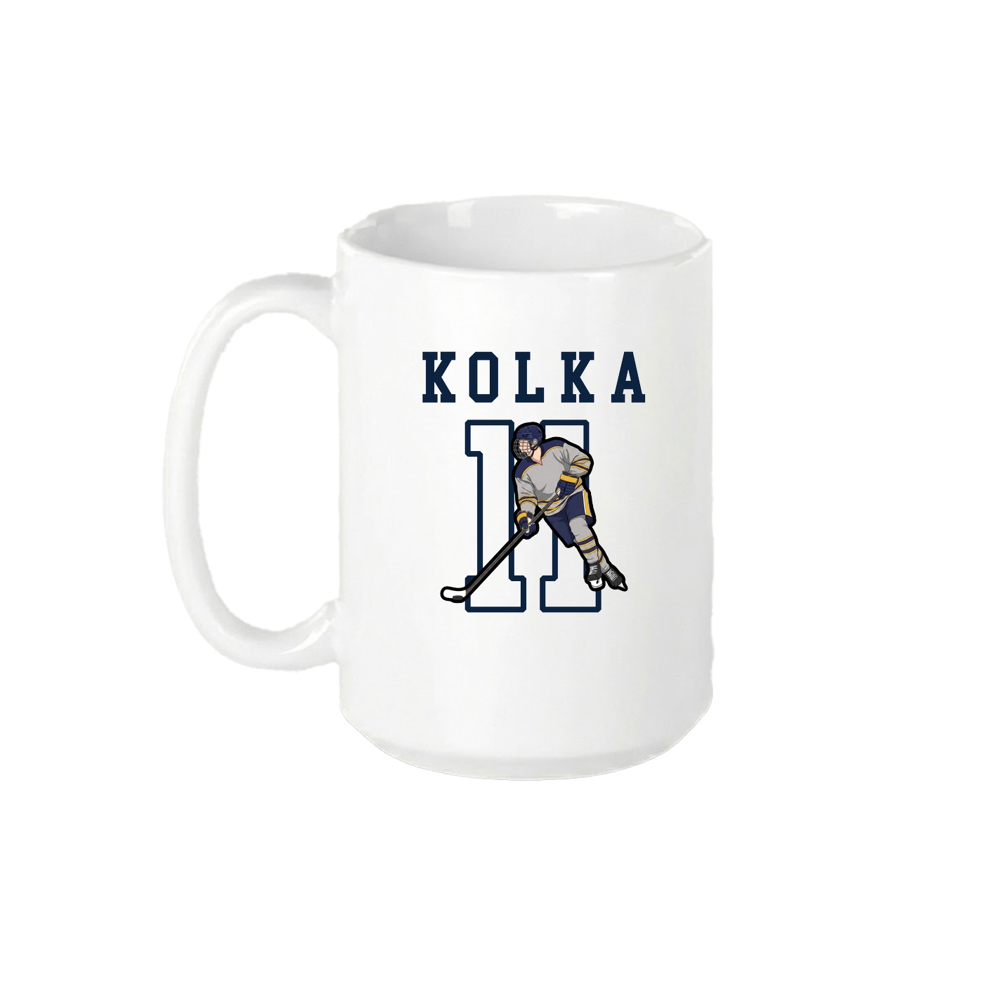 15oz Coffee Mug — Shirsey in White