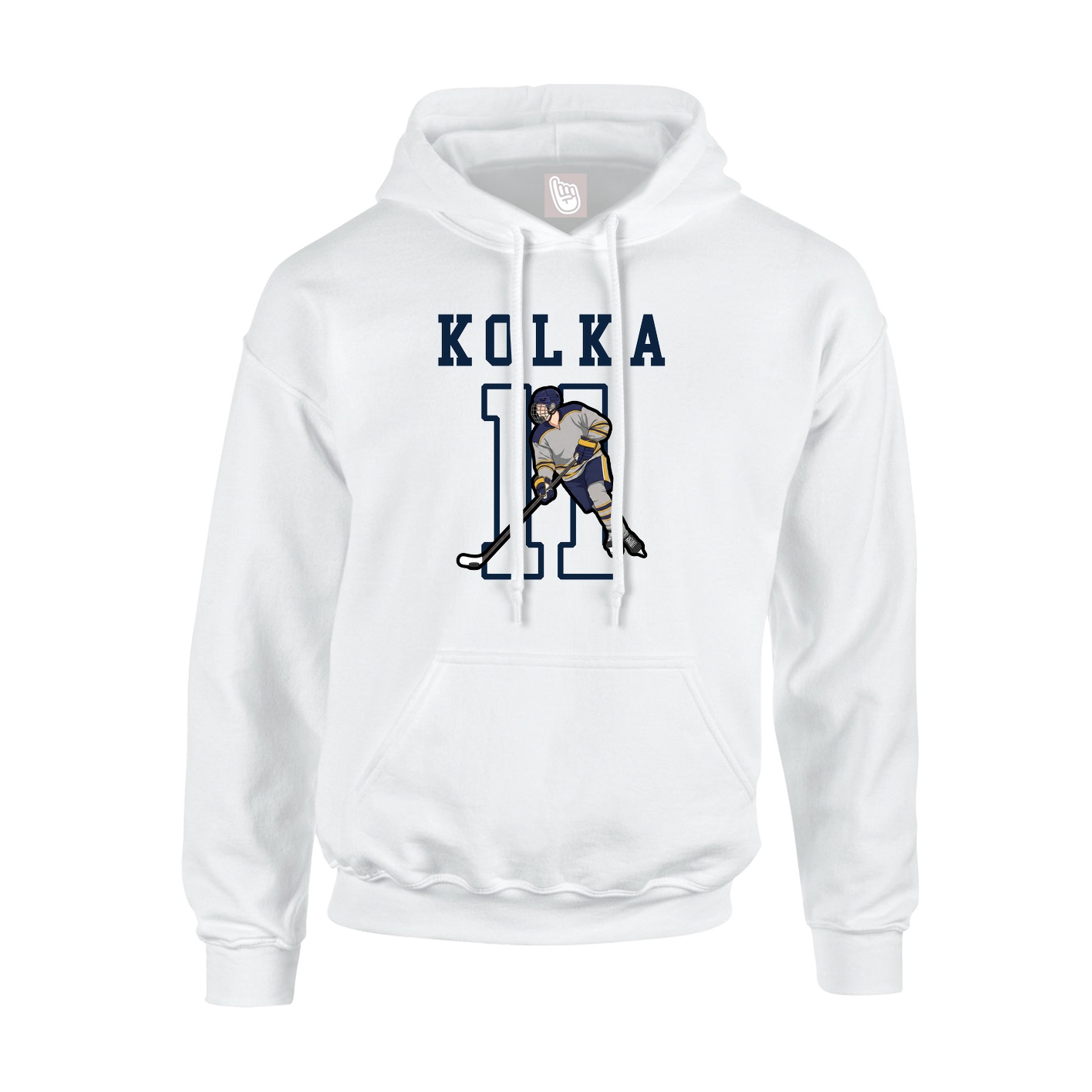 Youth Hoodie — Shirsey in White