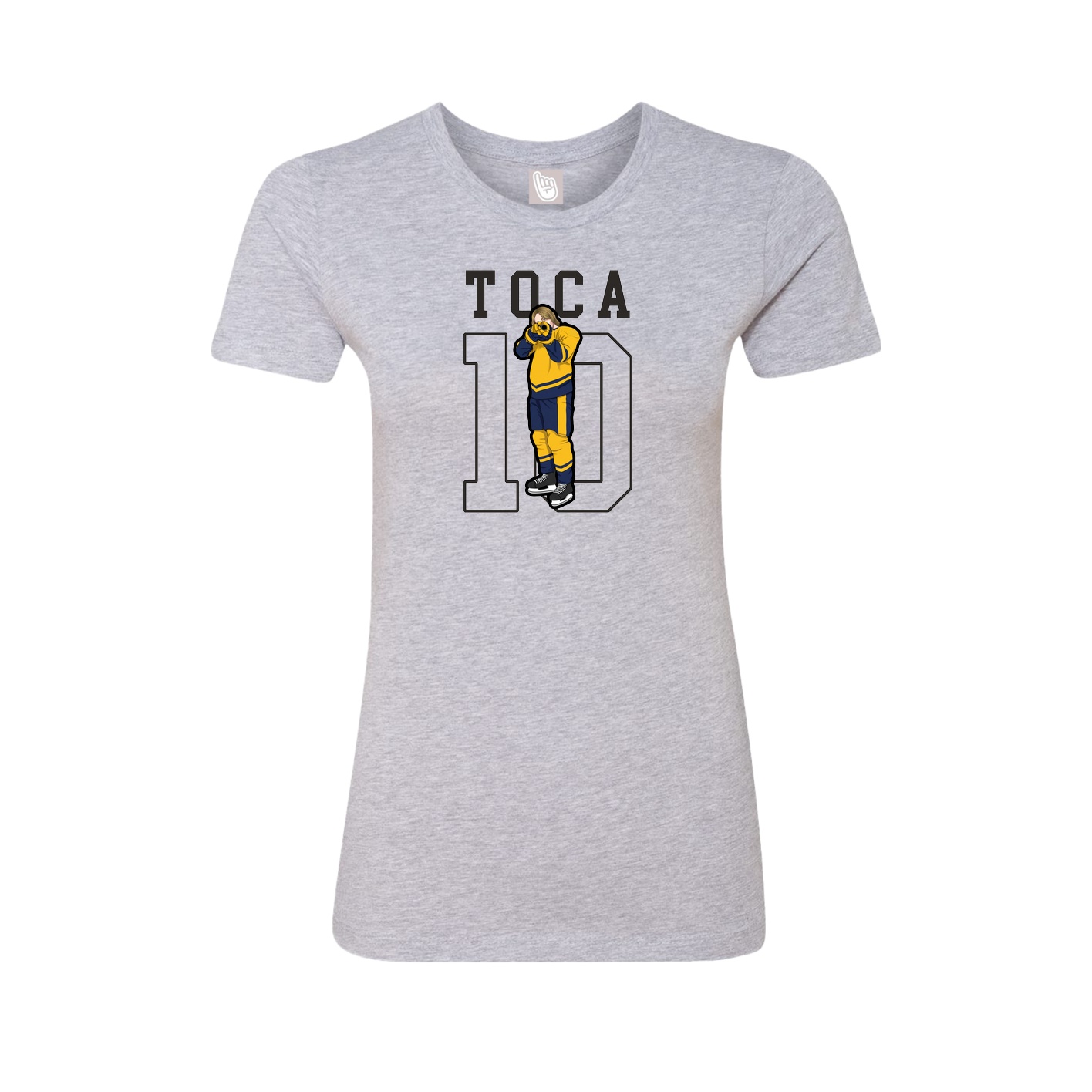 Fitted Women's Tee — Shirsey in Grey