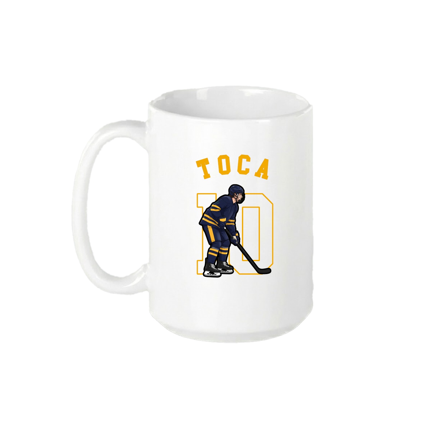 15oz Coffee Mug — Shirsey Arch in White