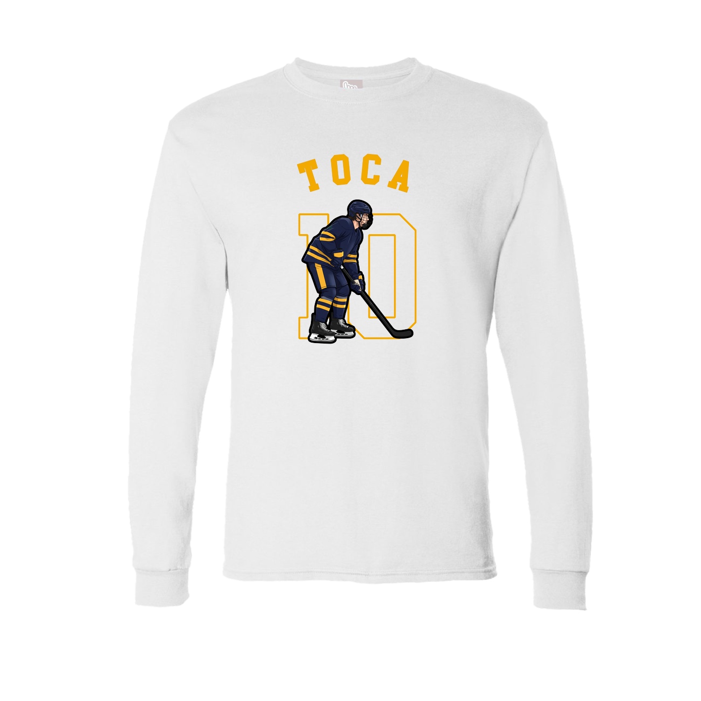 Long Sleeve Tee — Shirsey Arch in White