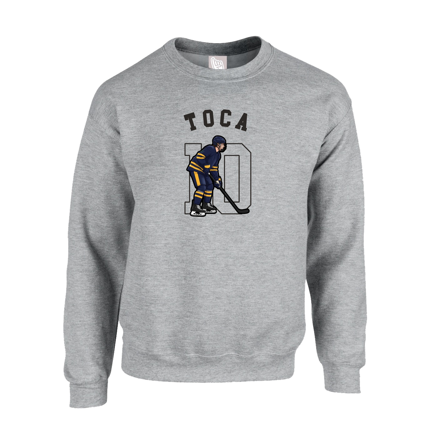Fleece Crew — Shirsey Arch in Grey