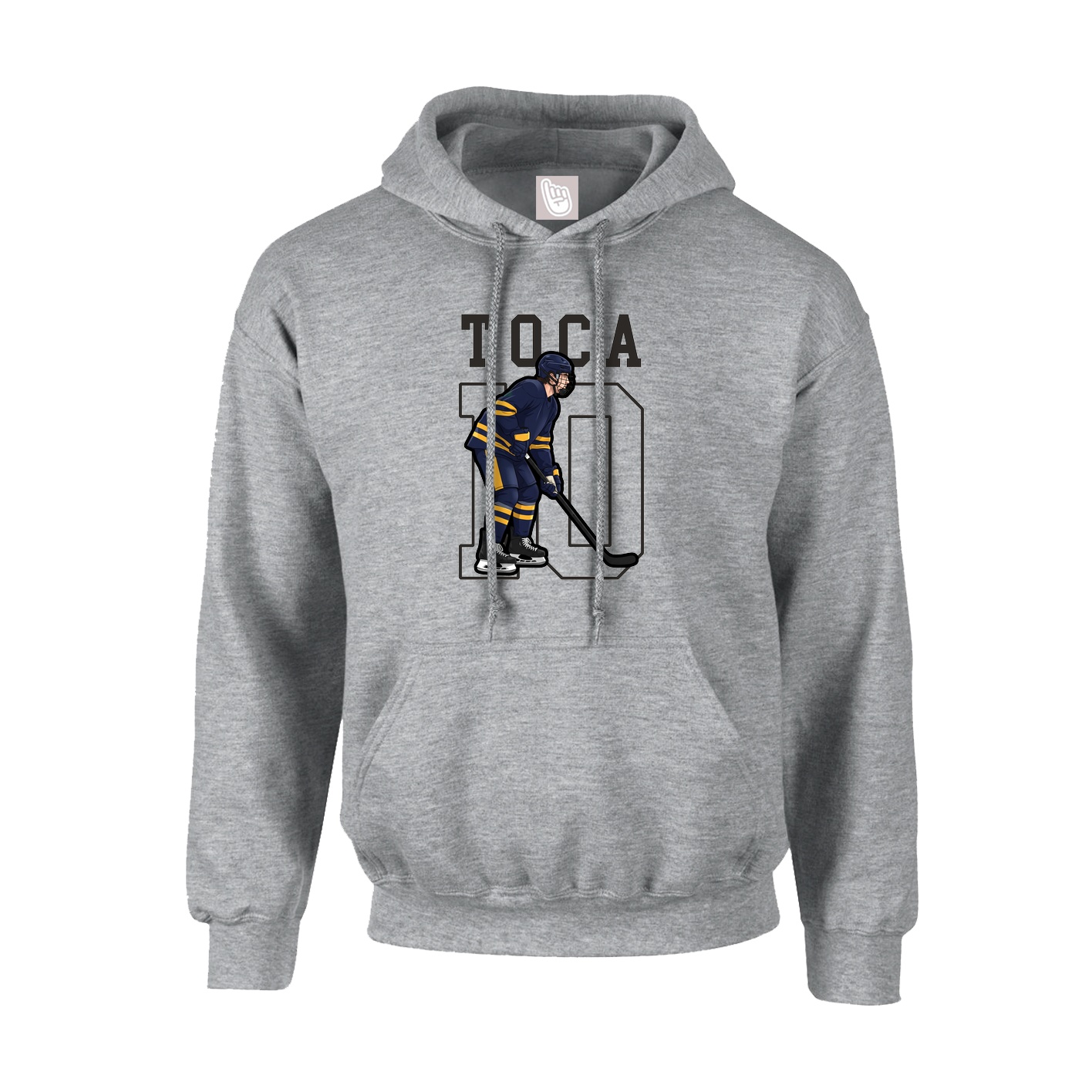 Hoodie — Shirsey in Grey