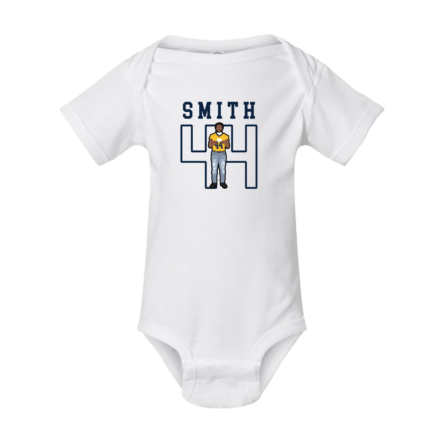 Baby Onesie — Shirsey in White