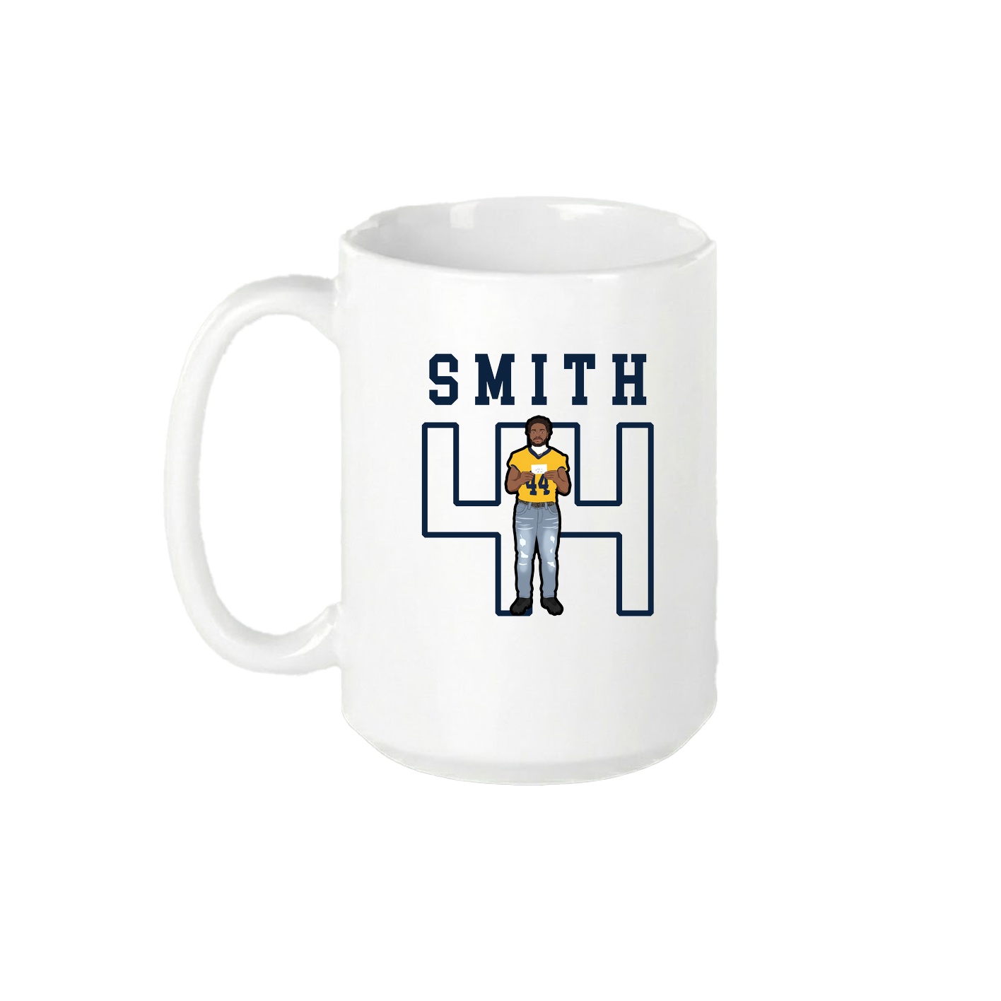 15oz Coffee Mug — Shirsey in White