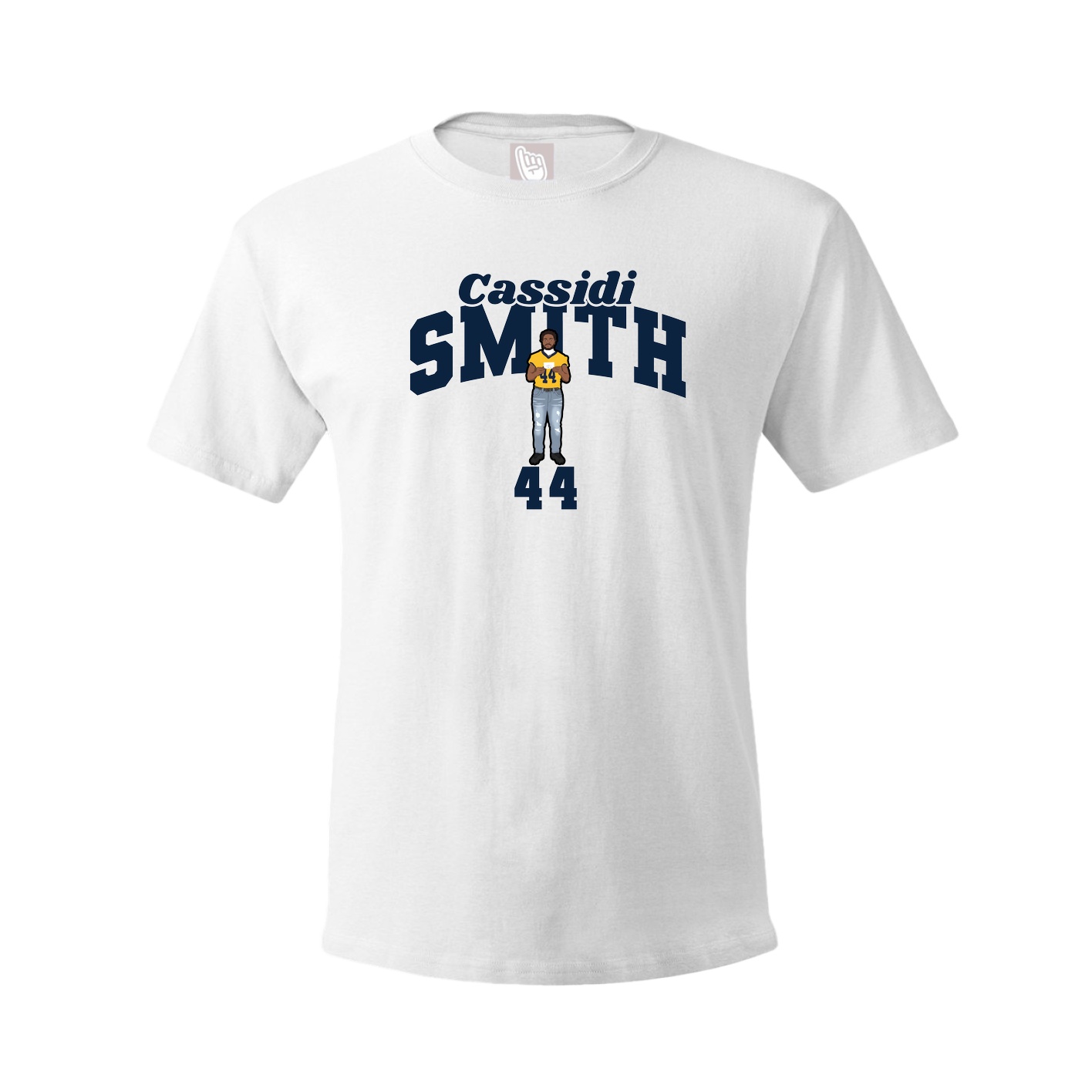 Youth Tee — Signature Arch in White