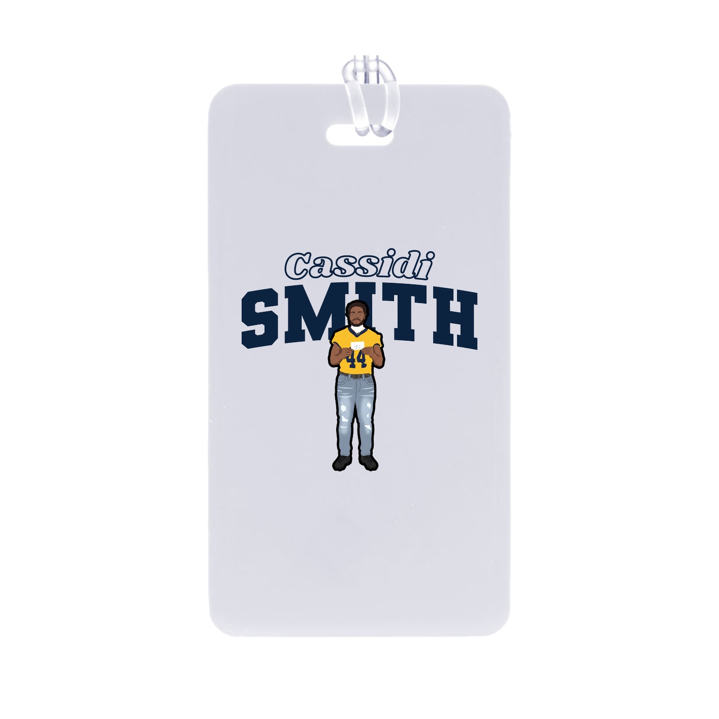 Bag Tag — Name Arch in Classic