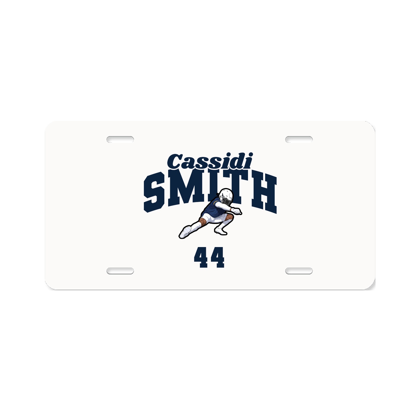 License Plate — Signature Arch in Classic