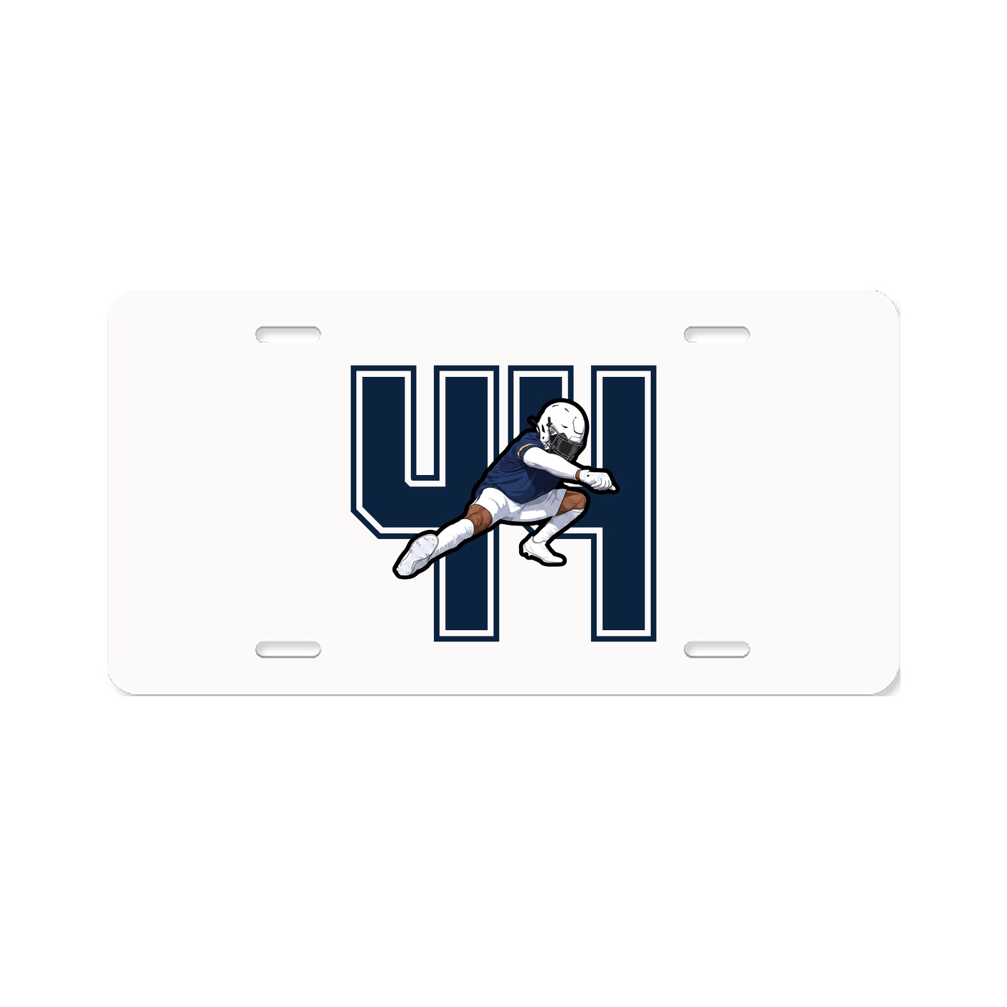 License Plate — Number in Classic