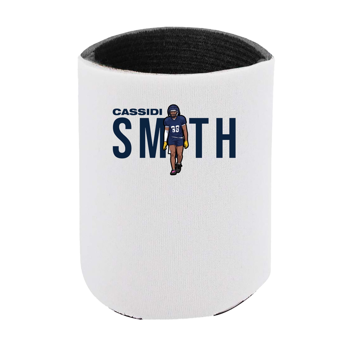 Can Holder — Player Name in White