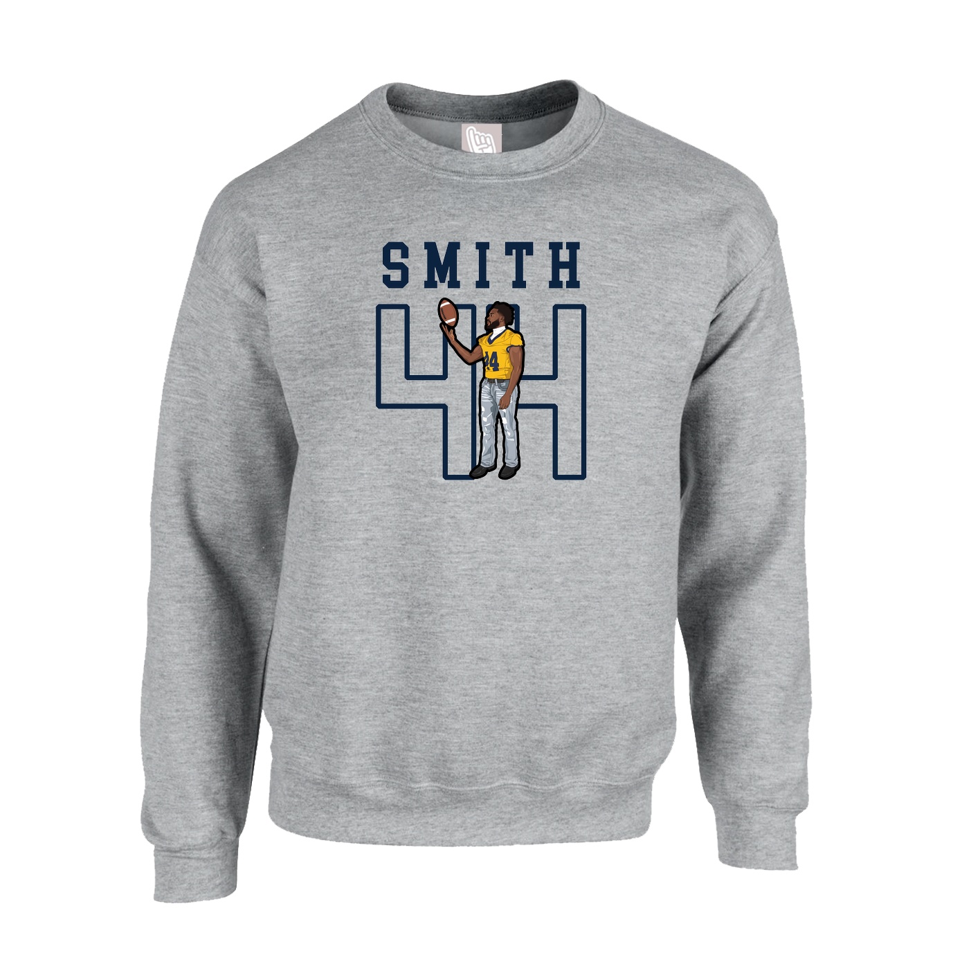 Fleece Crew — Shirsey in Grey