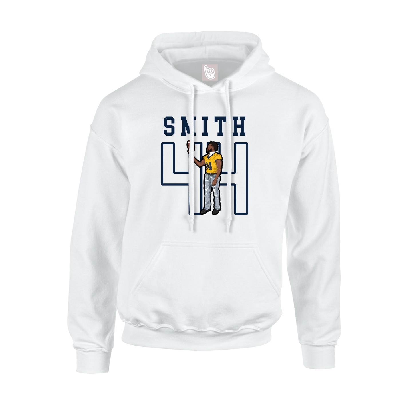 Youth Hoodie — Shirsey in White