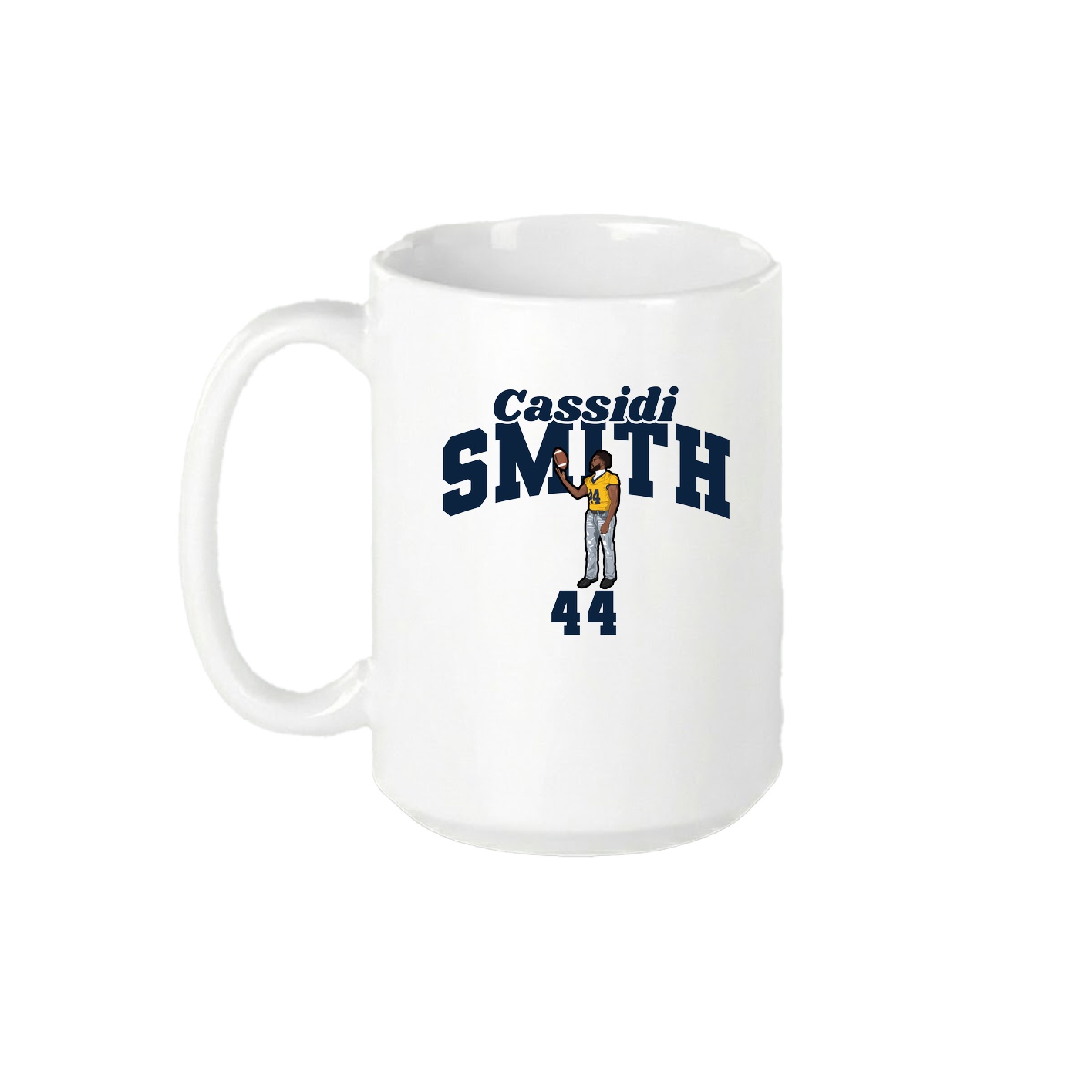 15oz Coffee Mug — Signature Arch in White
