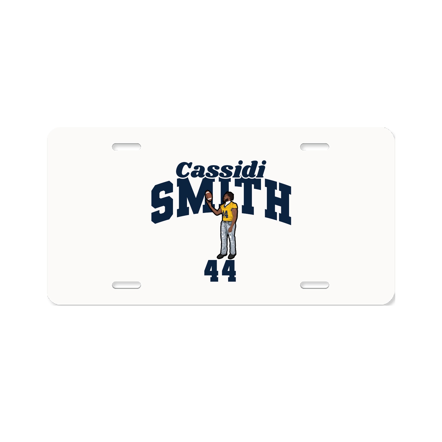 License Plate — Signature Arch in Classic