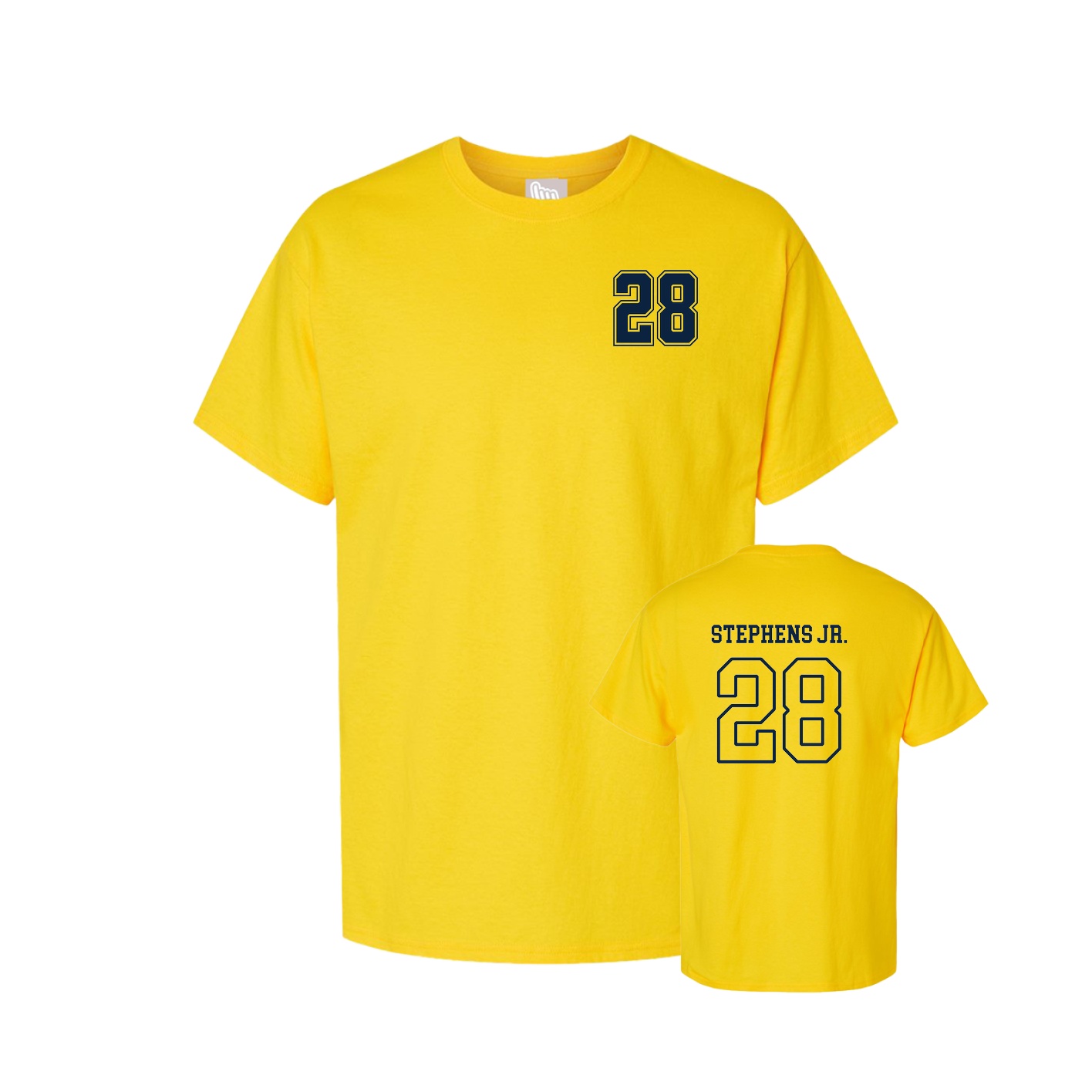 Tee — Chest Back in Gold