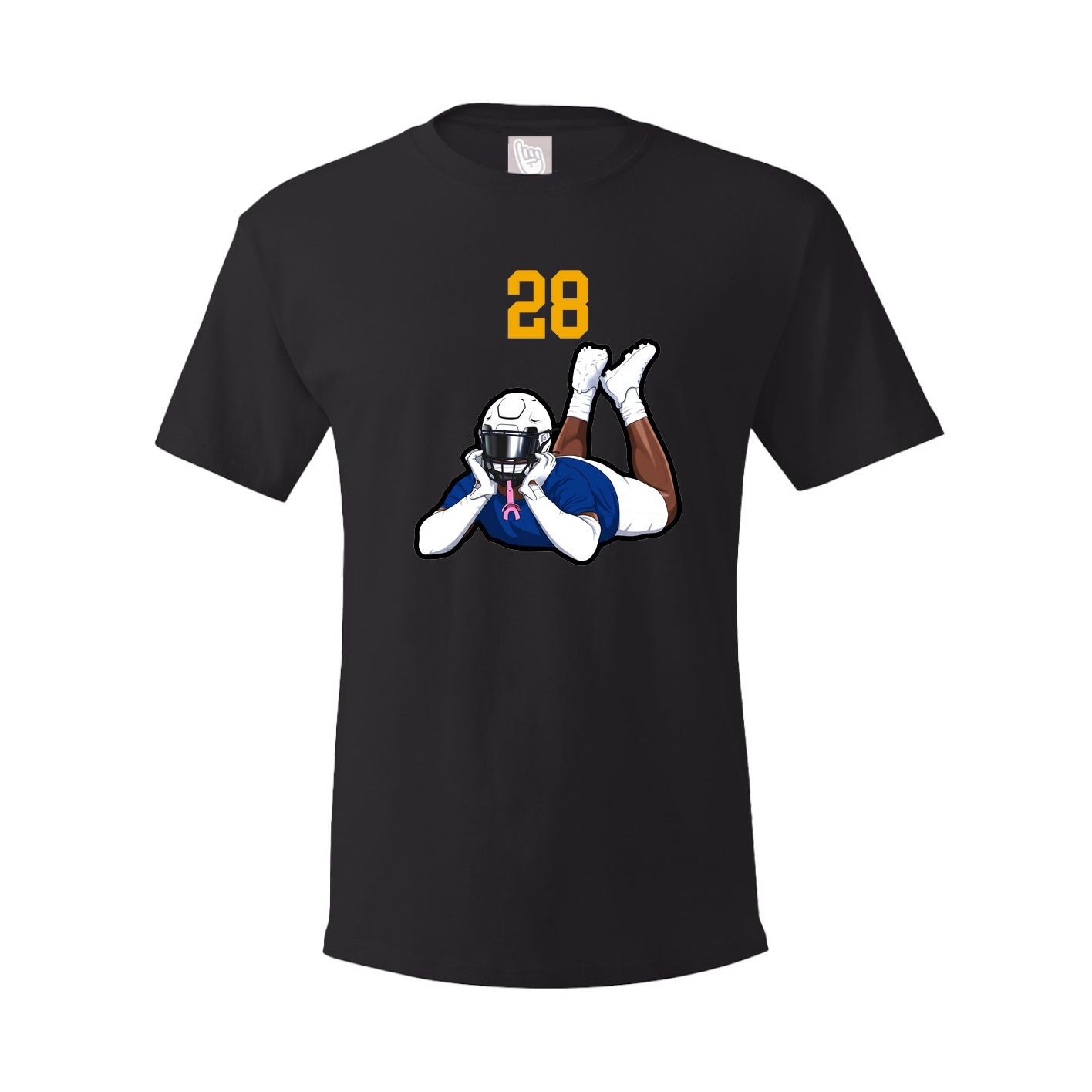 Tee — Number Top in Black