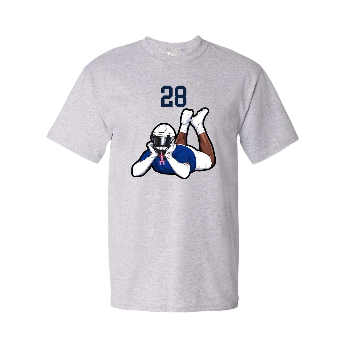 Tee — Number Top in Grey
