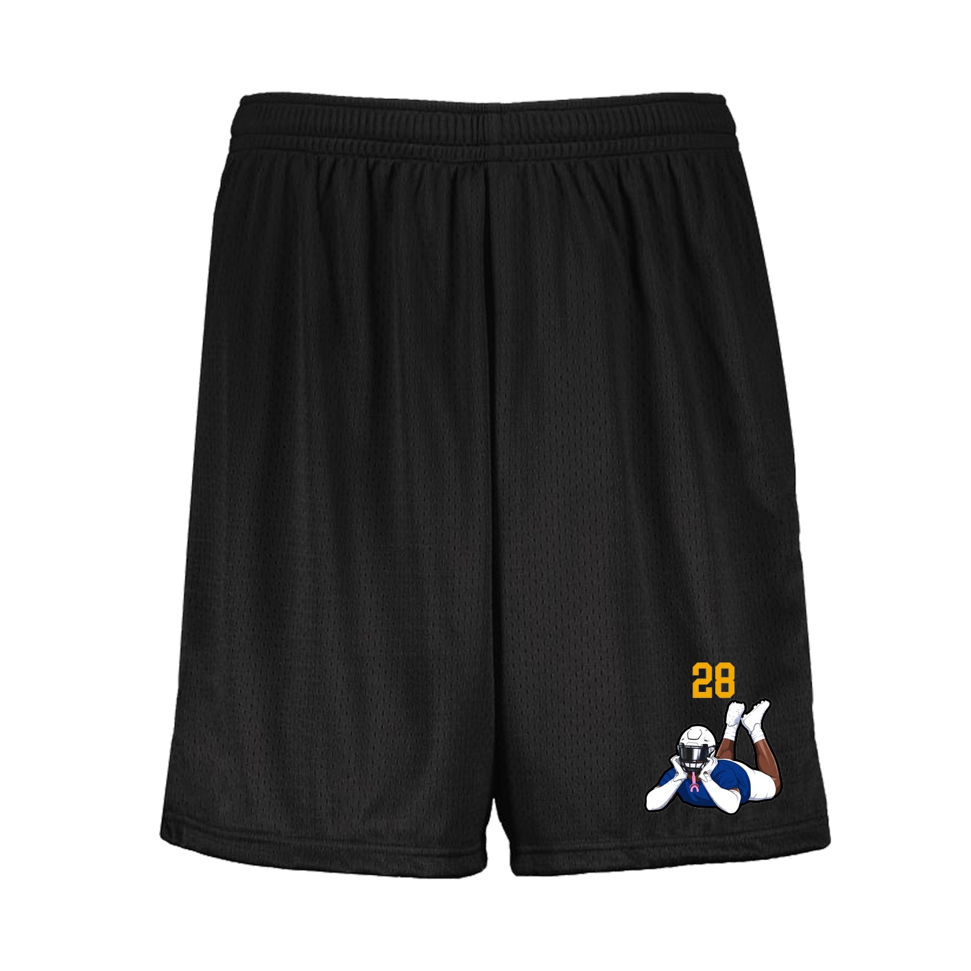 Shorts — Number Top in Black