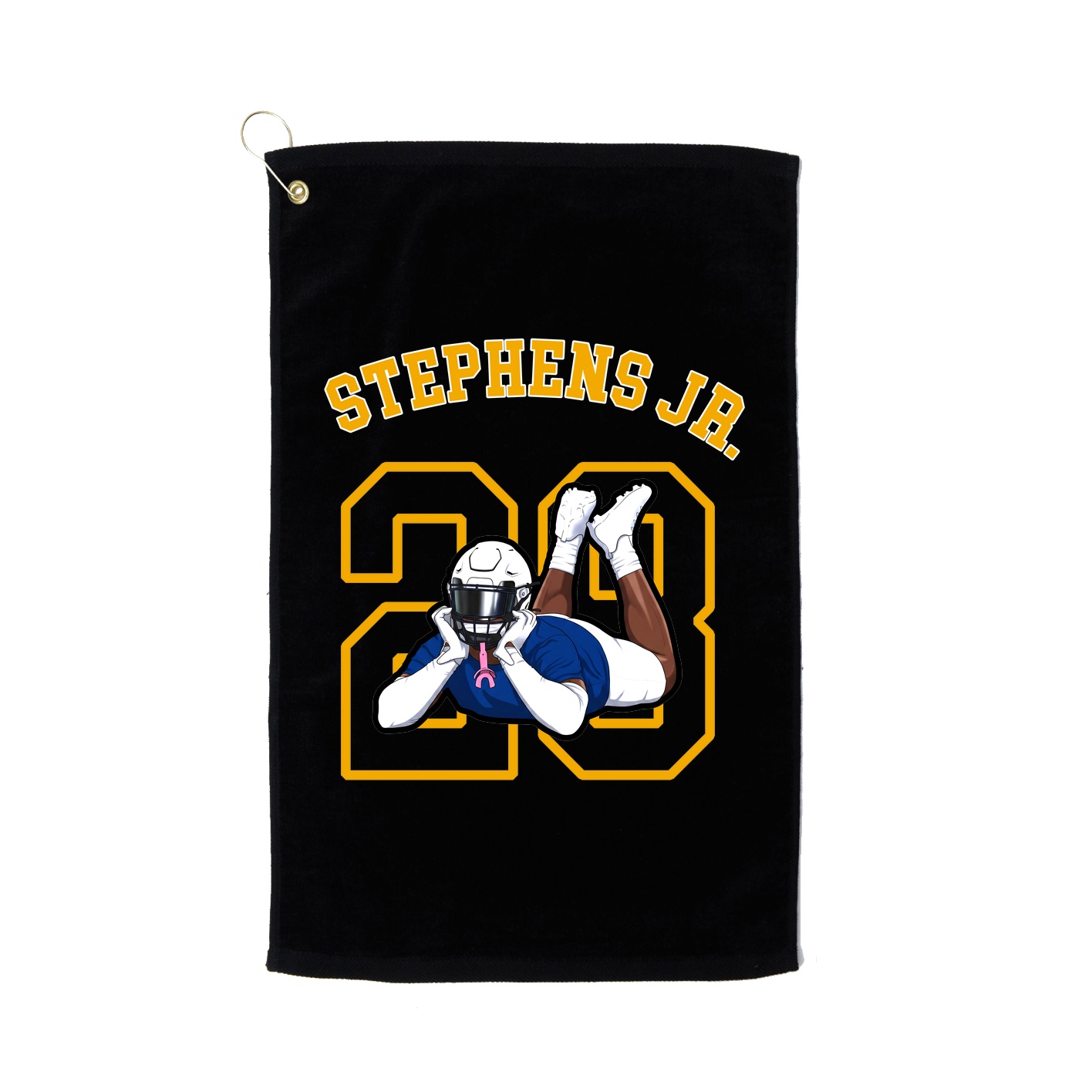 Golf Towel — Shirsey Arch in Black