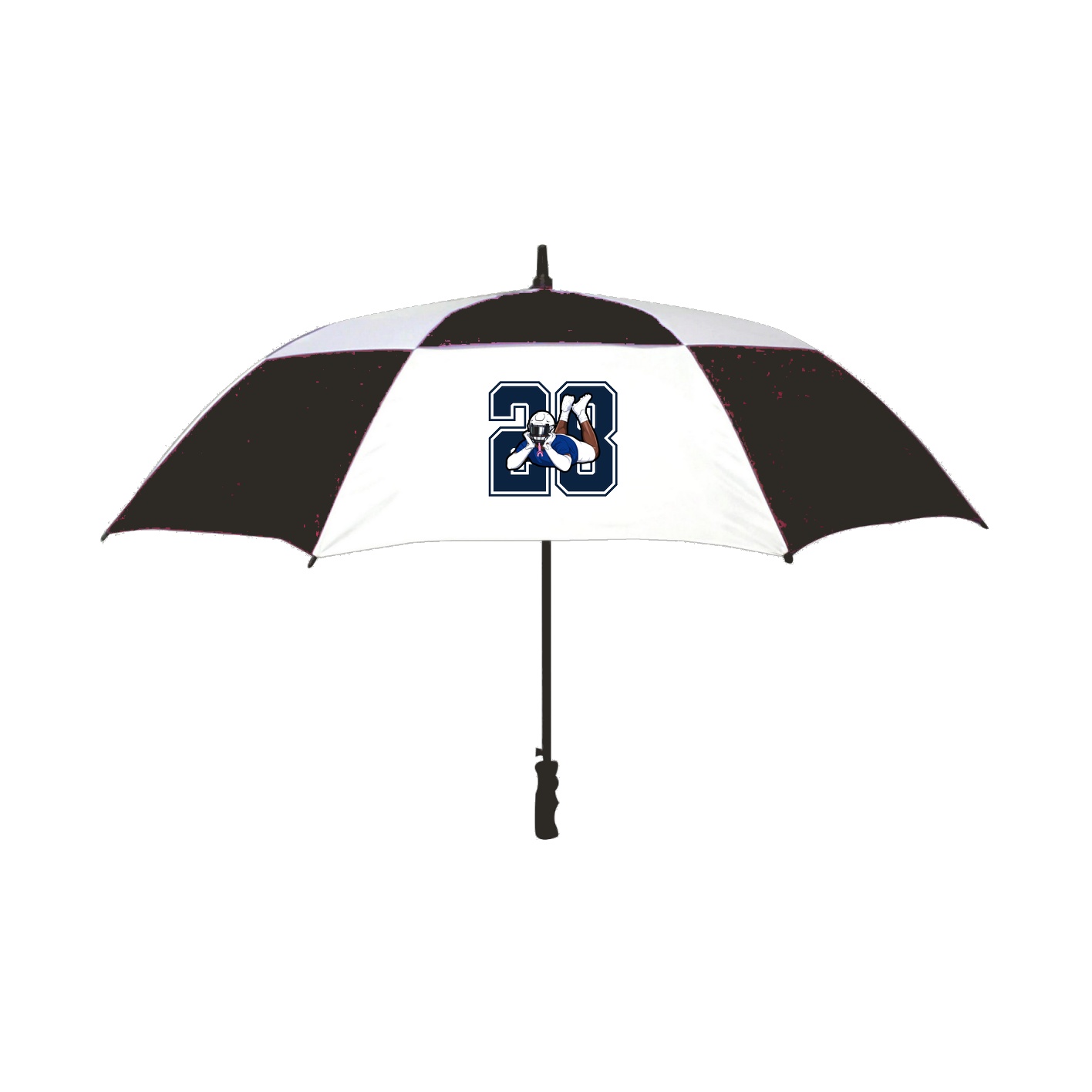 Golf Umbrella — Number in Black