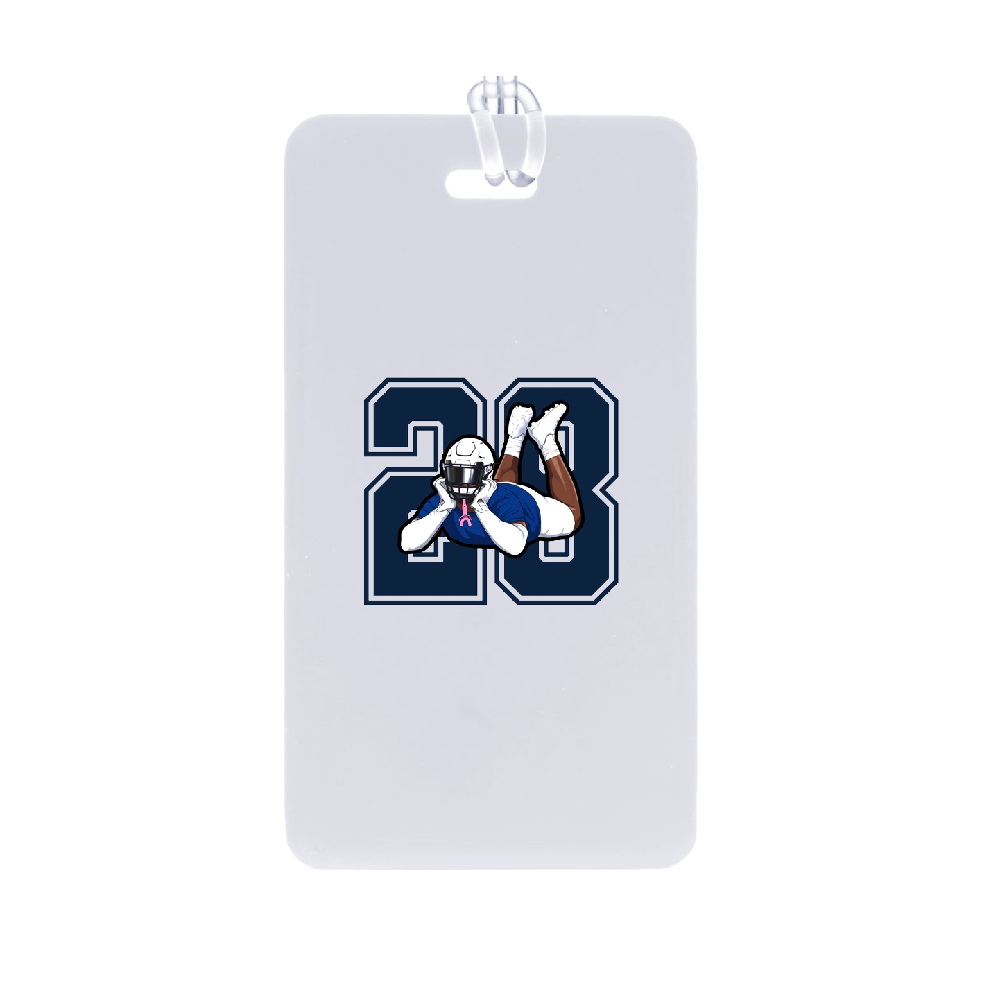 Bag Tag — Number in Classic