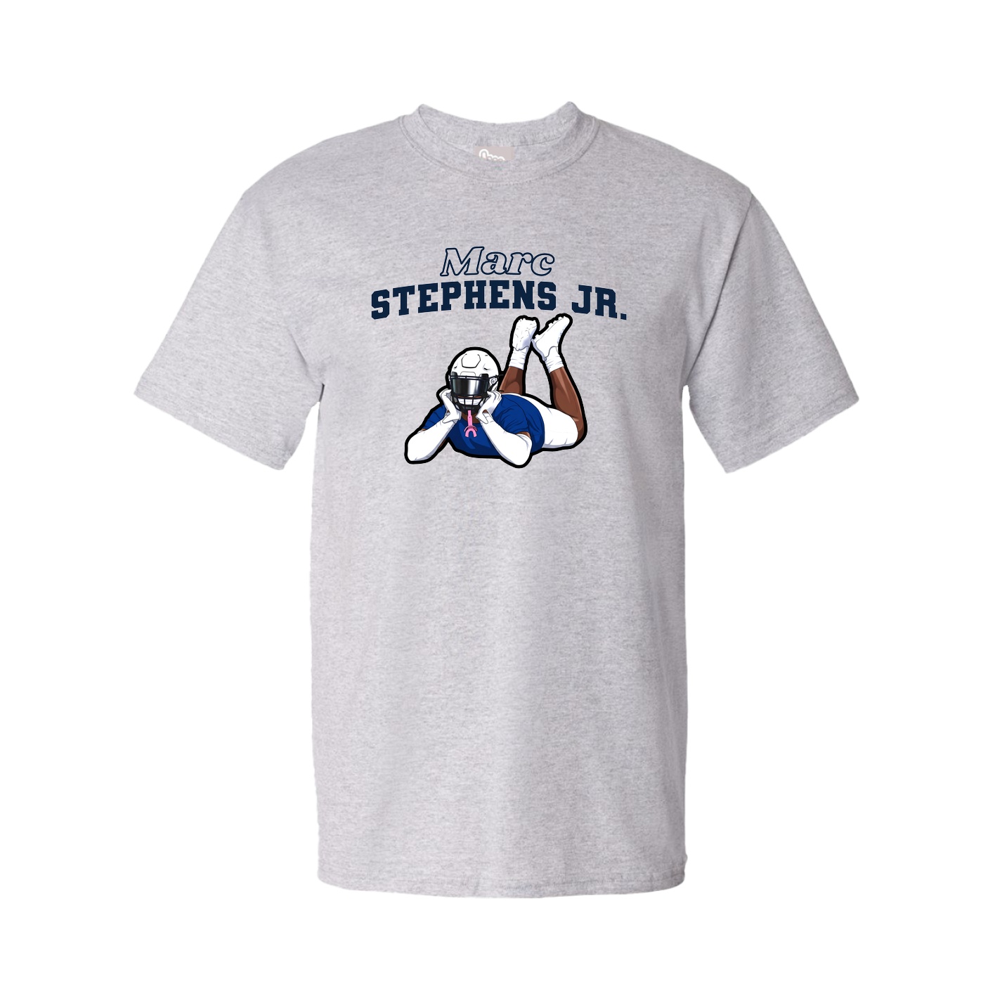 Tee — Name Arch in Grey